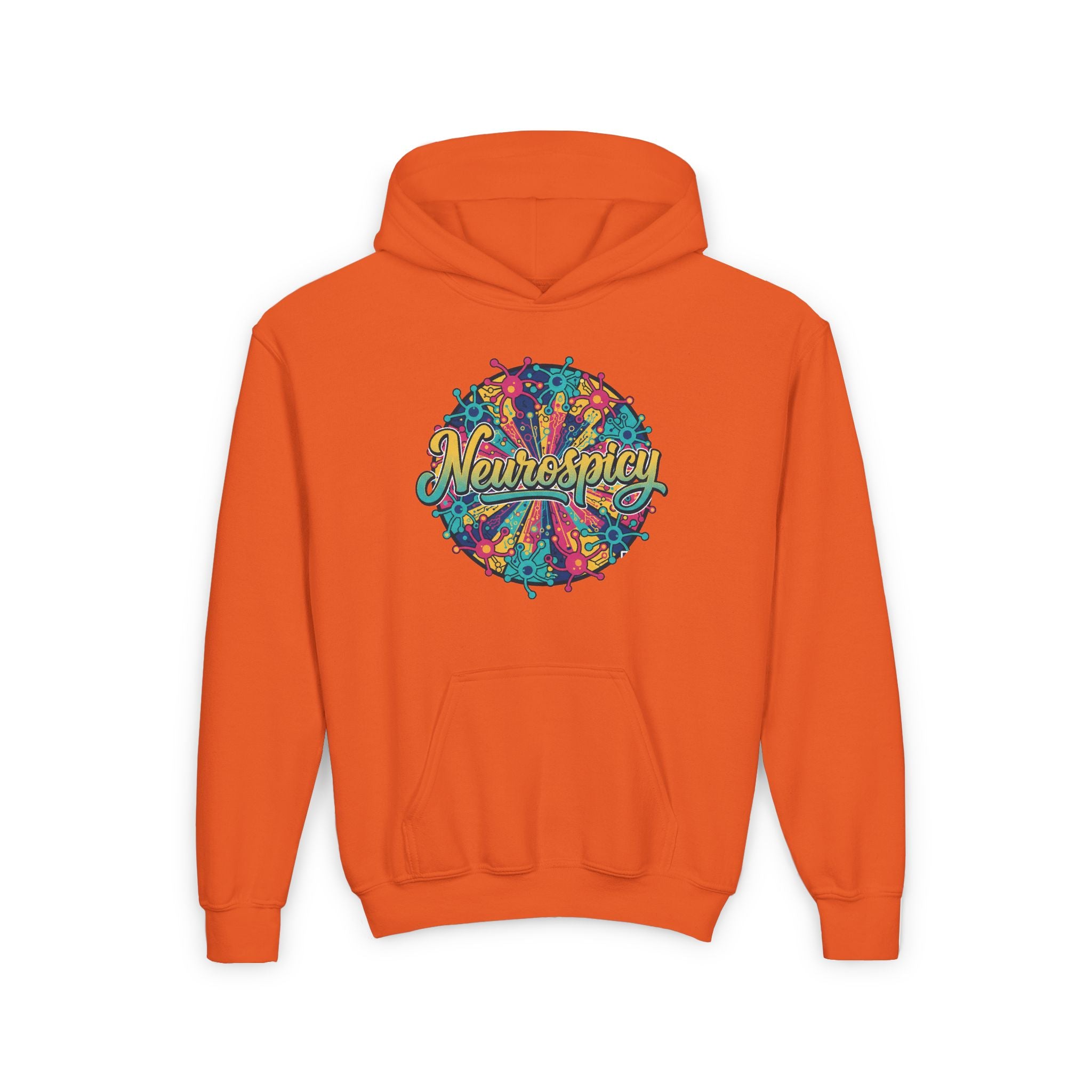 Youth Hoodie — Neurospicy Design-Supporting Neurodiversity