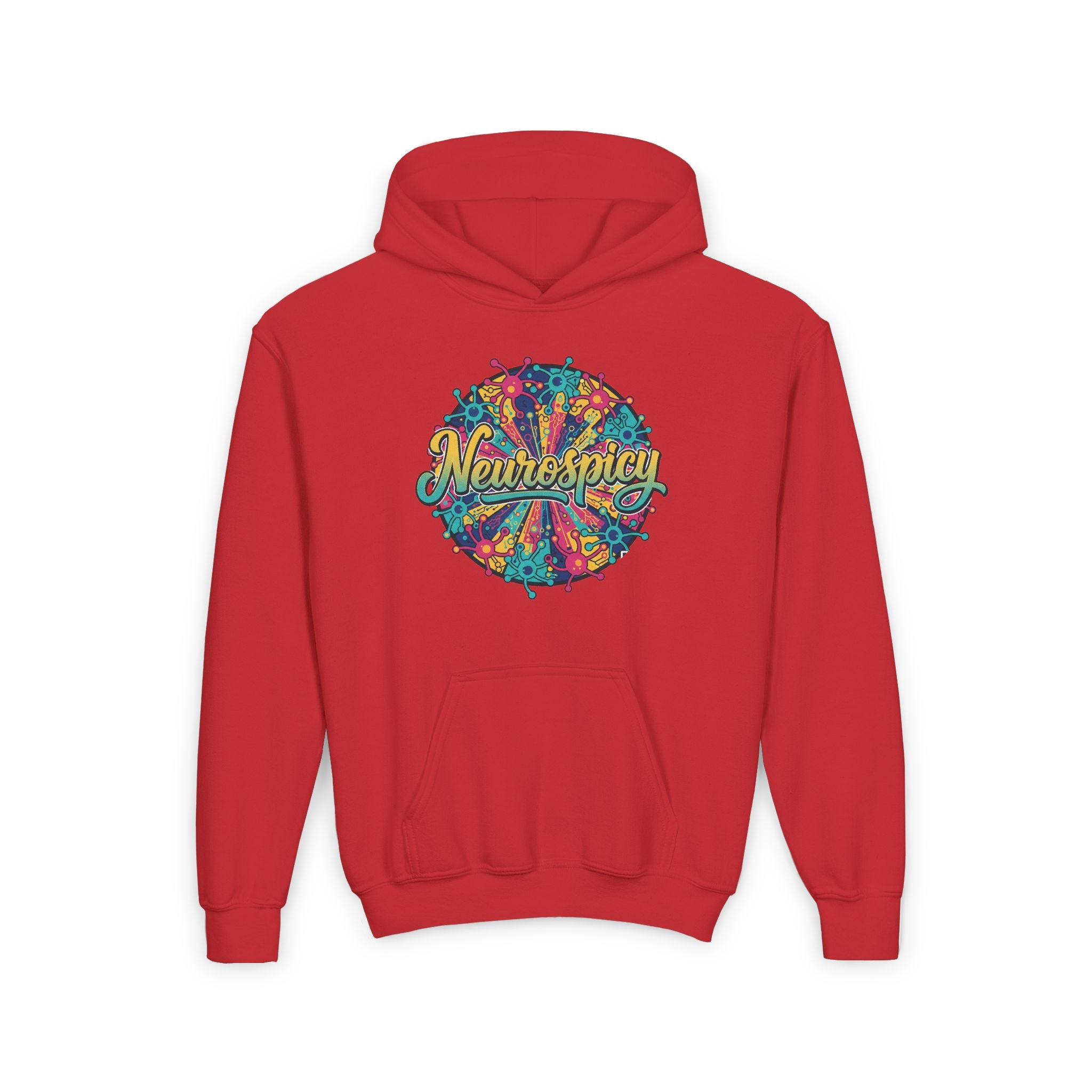 Youth Hoodie — Neurospicy Design-Supporting Neurodiversity