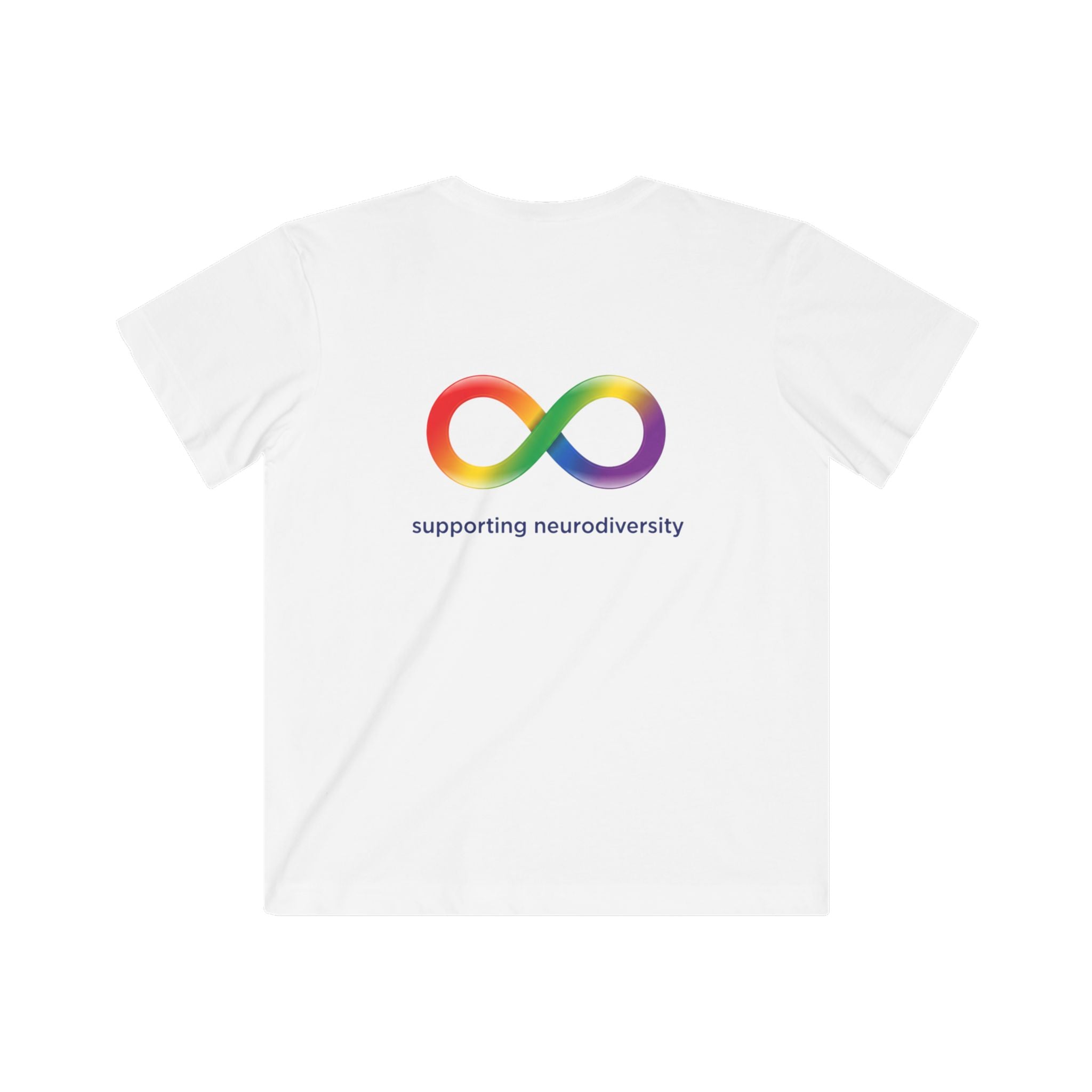 Kids Tee — "I Rock the Spectrum" Rainbow Neurodiversity Autism Awareness Shirt