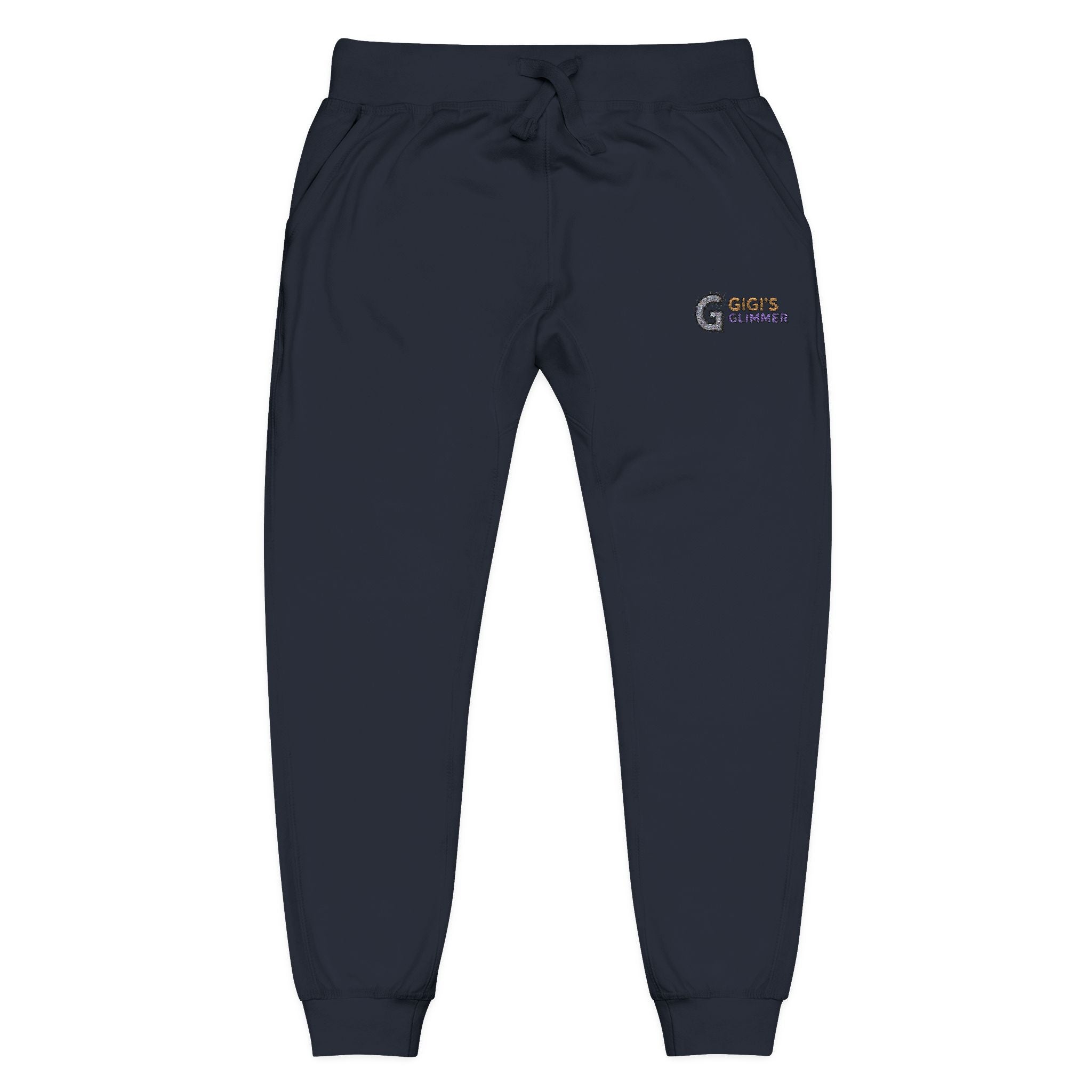 Fleece Sweatpants — Embroidered Cozy Lounge Pants