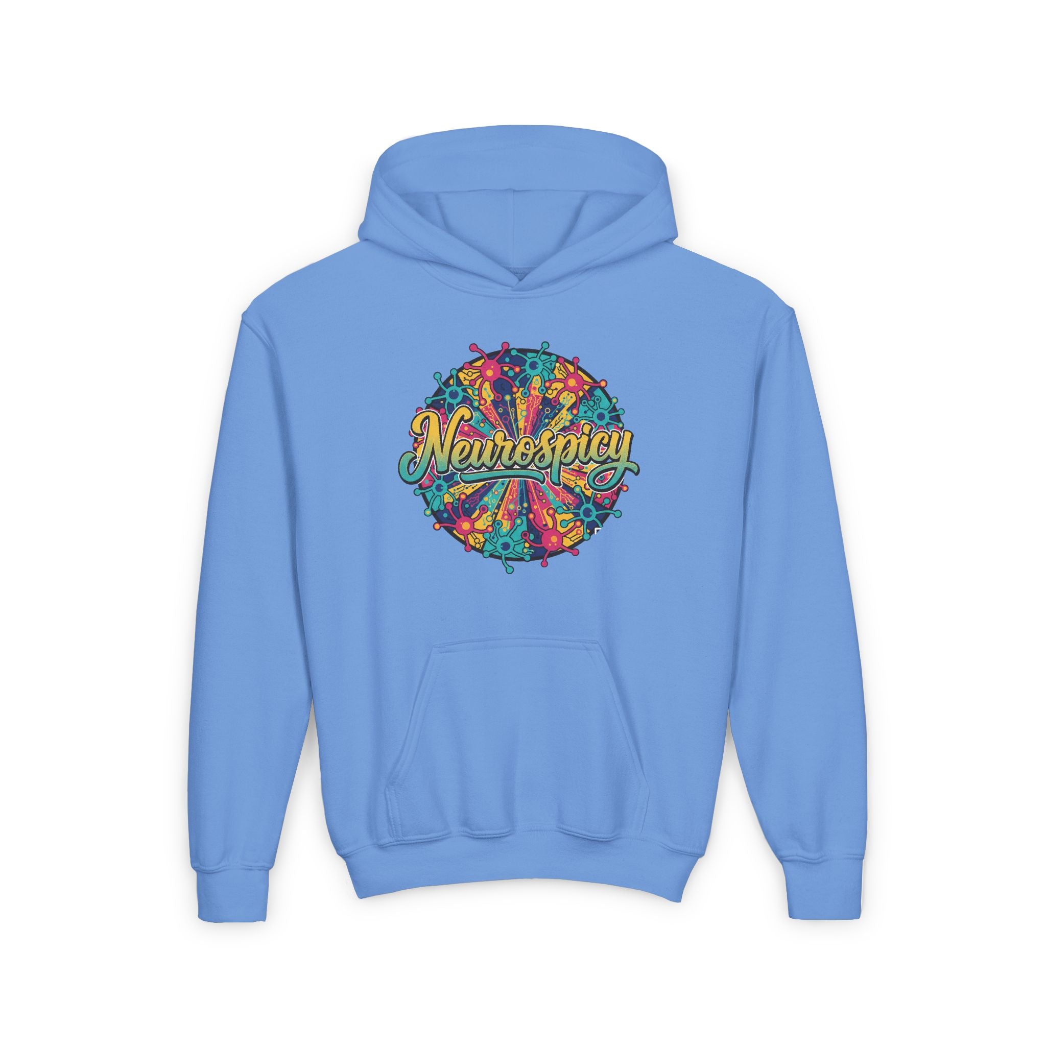 Youth Hoodie — Neurospicy Design-Supporting Neurodiversity
