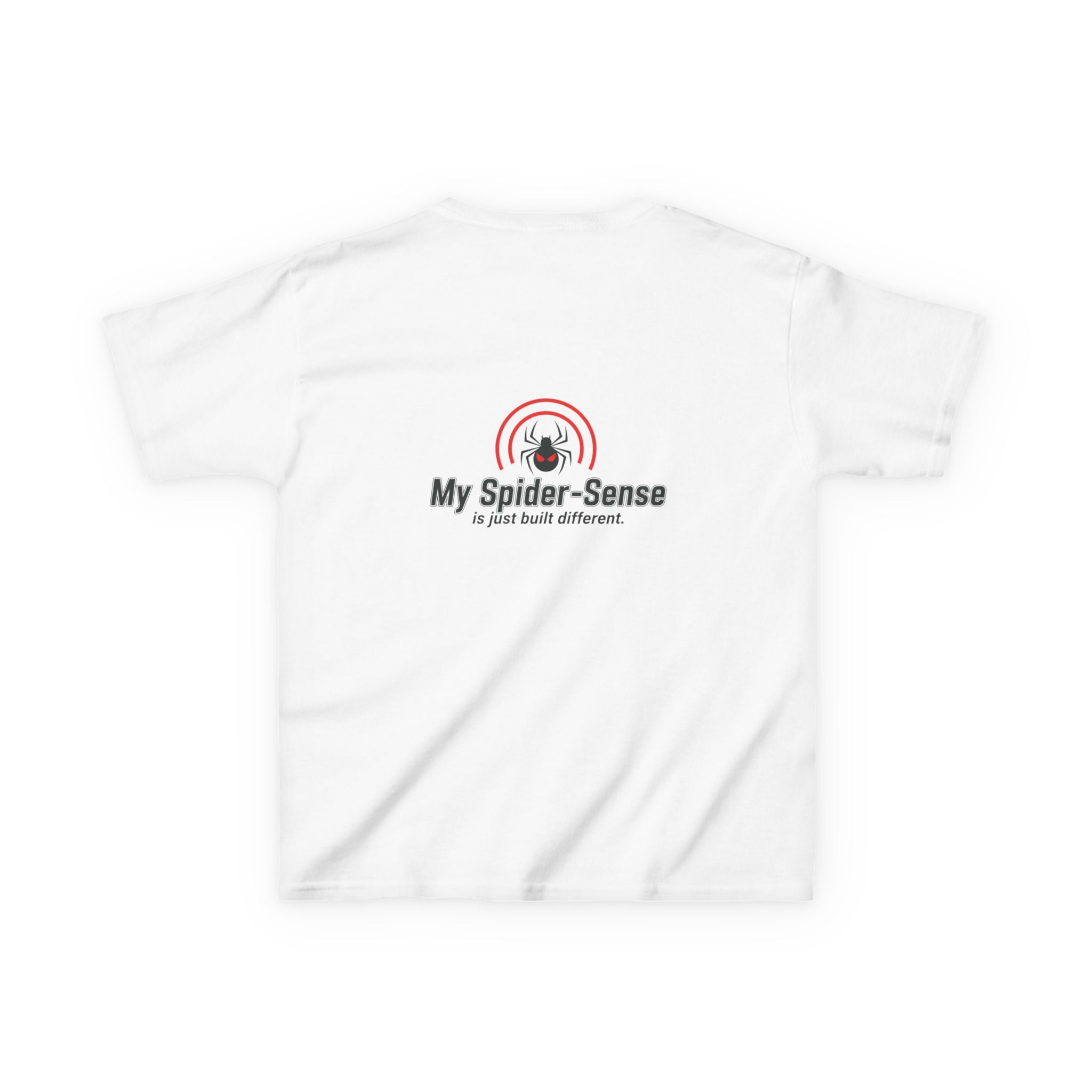 Kids Superhero Mask Tee — "My Spider-Sense Is Just Built Different"