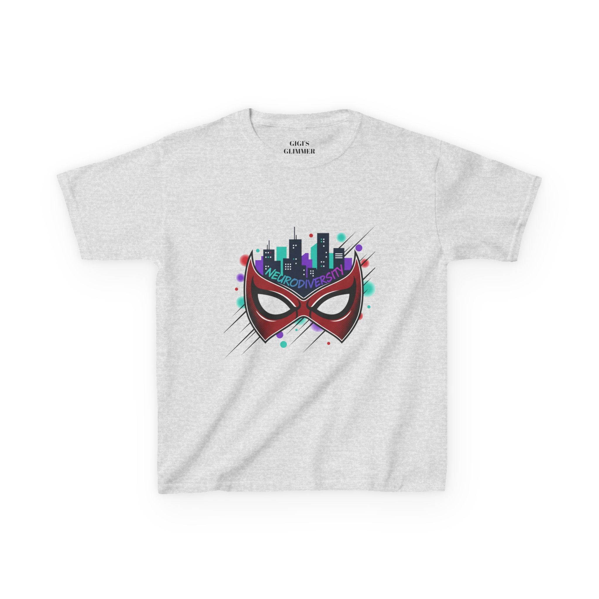 Kids Superhero Mask Tee — "My Spider-Sense Is Just Built Different"