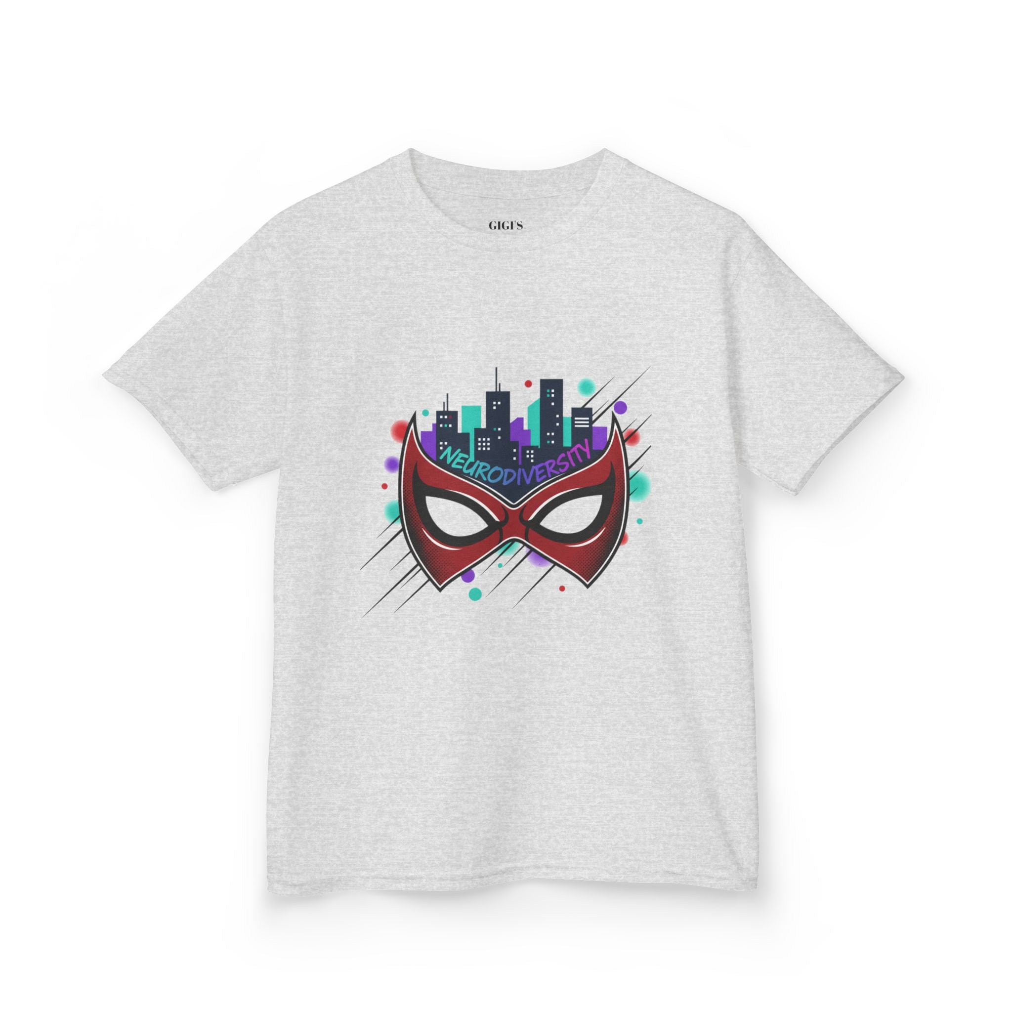 Kids Superhero Mask Tee — "My Spider-Sense Is Just Built Different"