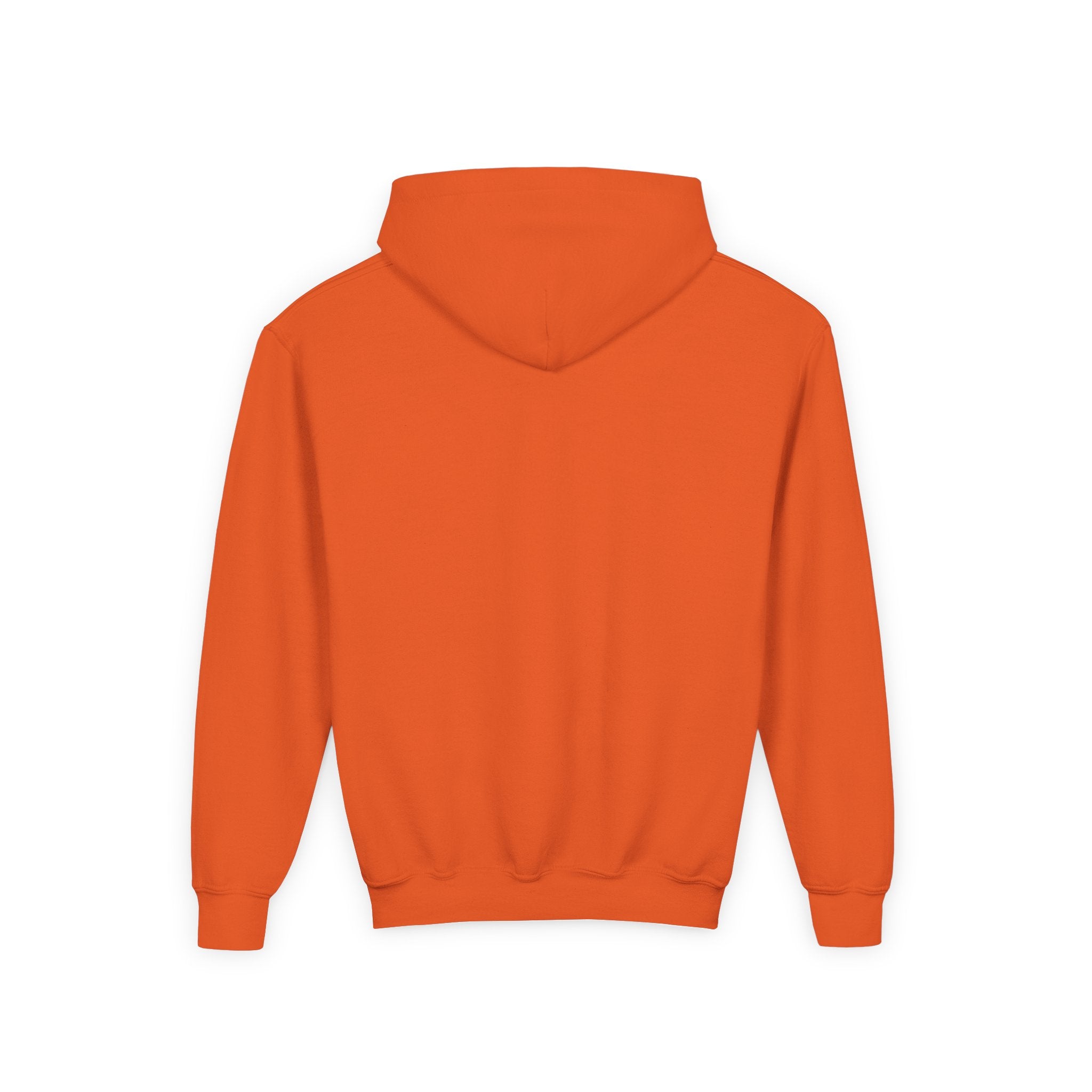 Youth Orange Hoodie with Mini Sailing Logo
