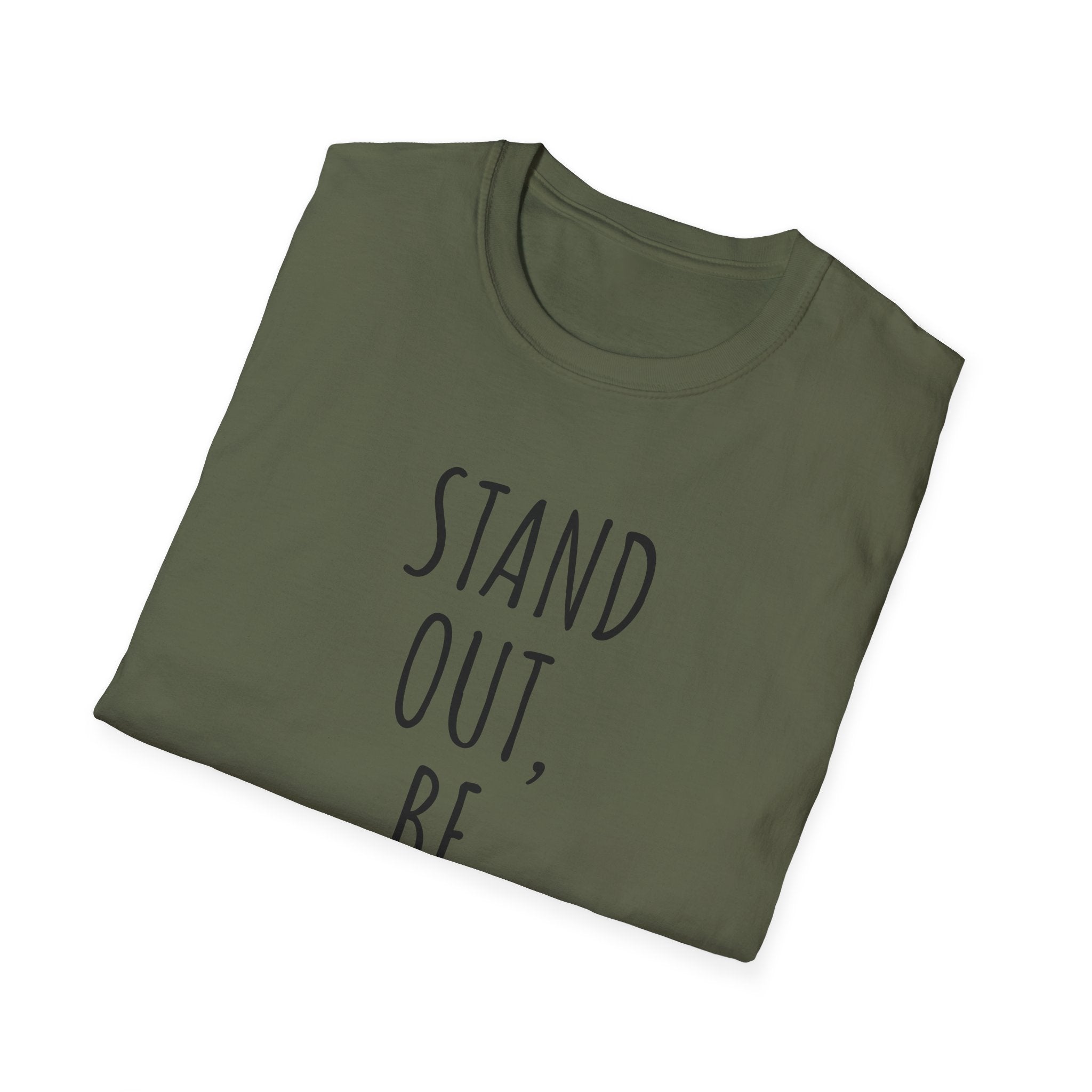 Stand Out, Be Creative T-Shirt — "Powered by Love, Inspired by Gigi" Inspirational Tee