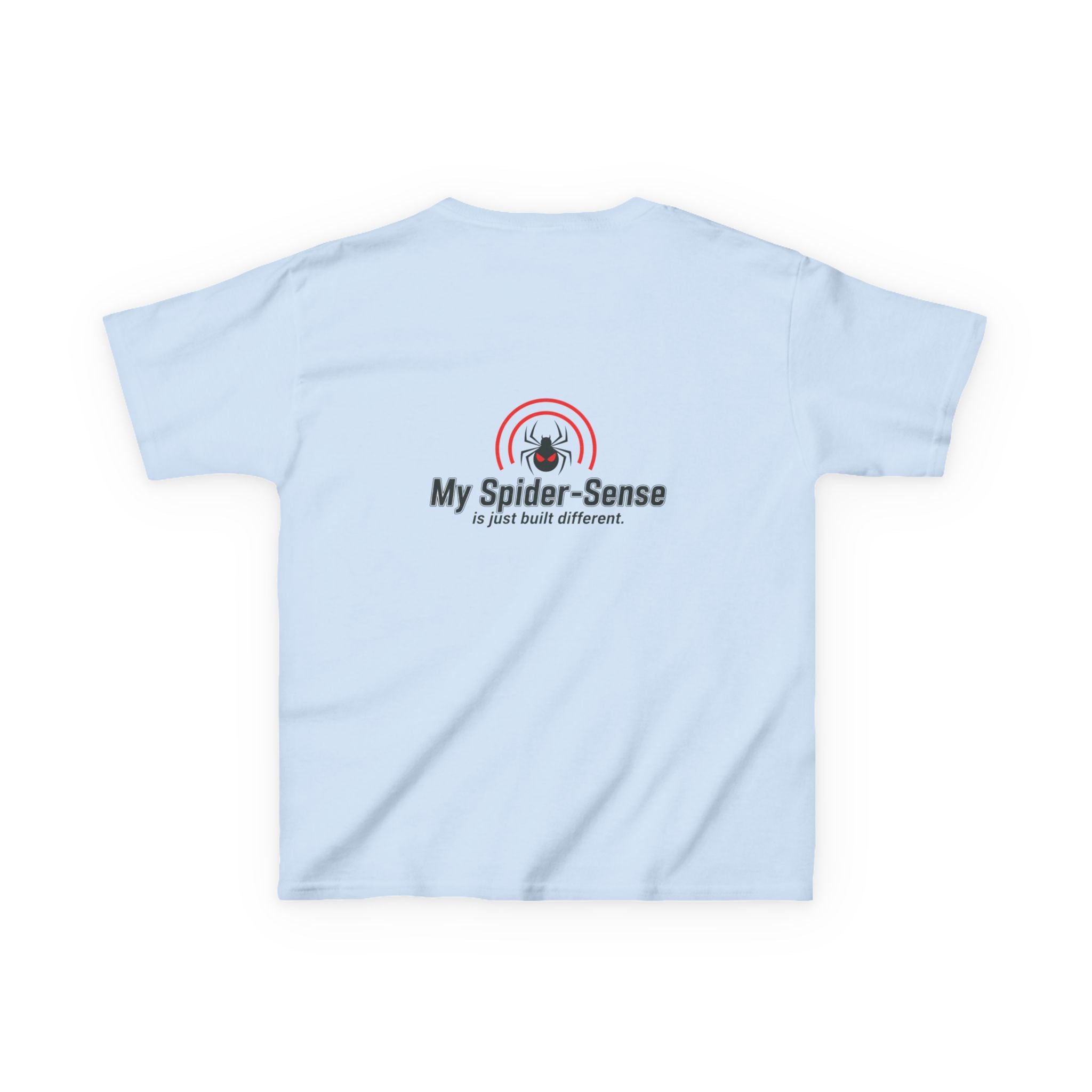 Kids Superhero Mask Tee — "My Spider-Sense Is Just Built Different"
