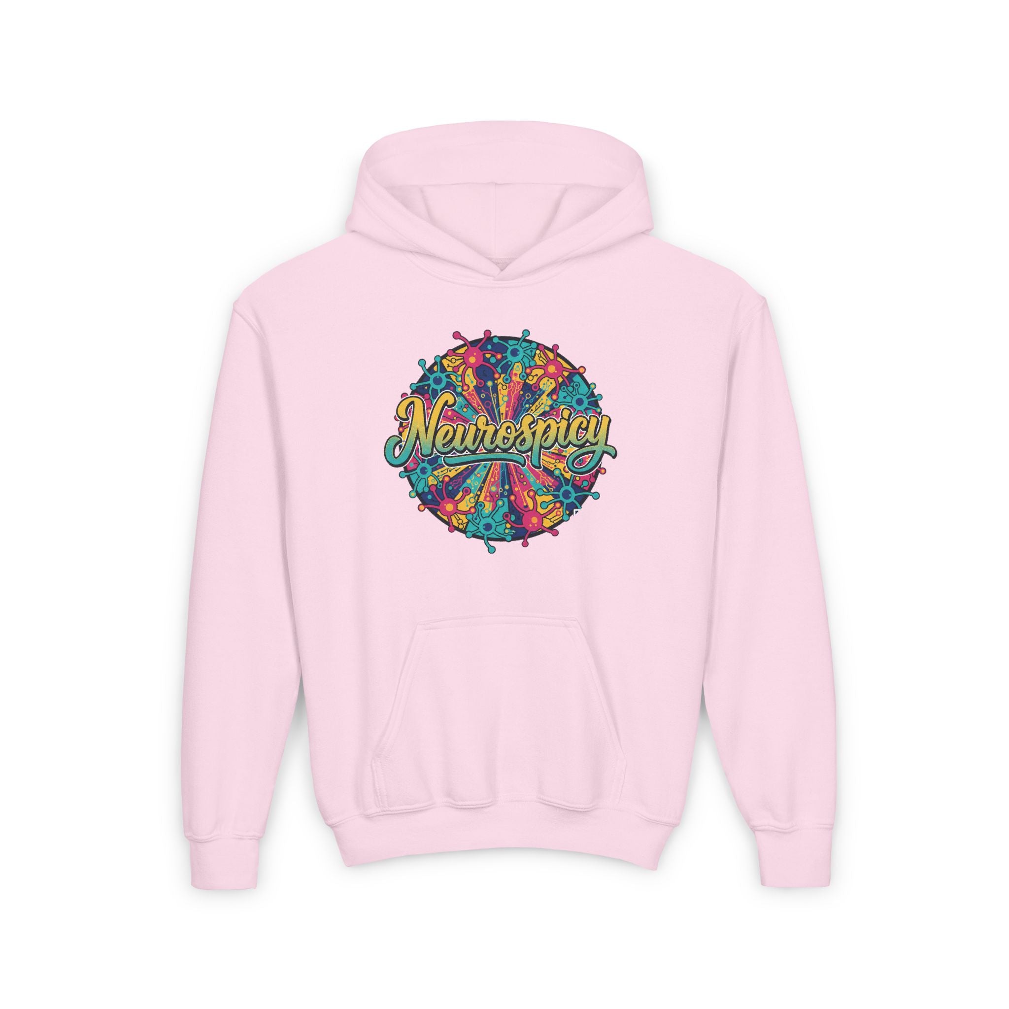 Youth Hoodie — Neurospicy Design-Supporting Neurodiversity