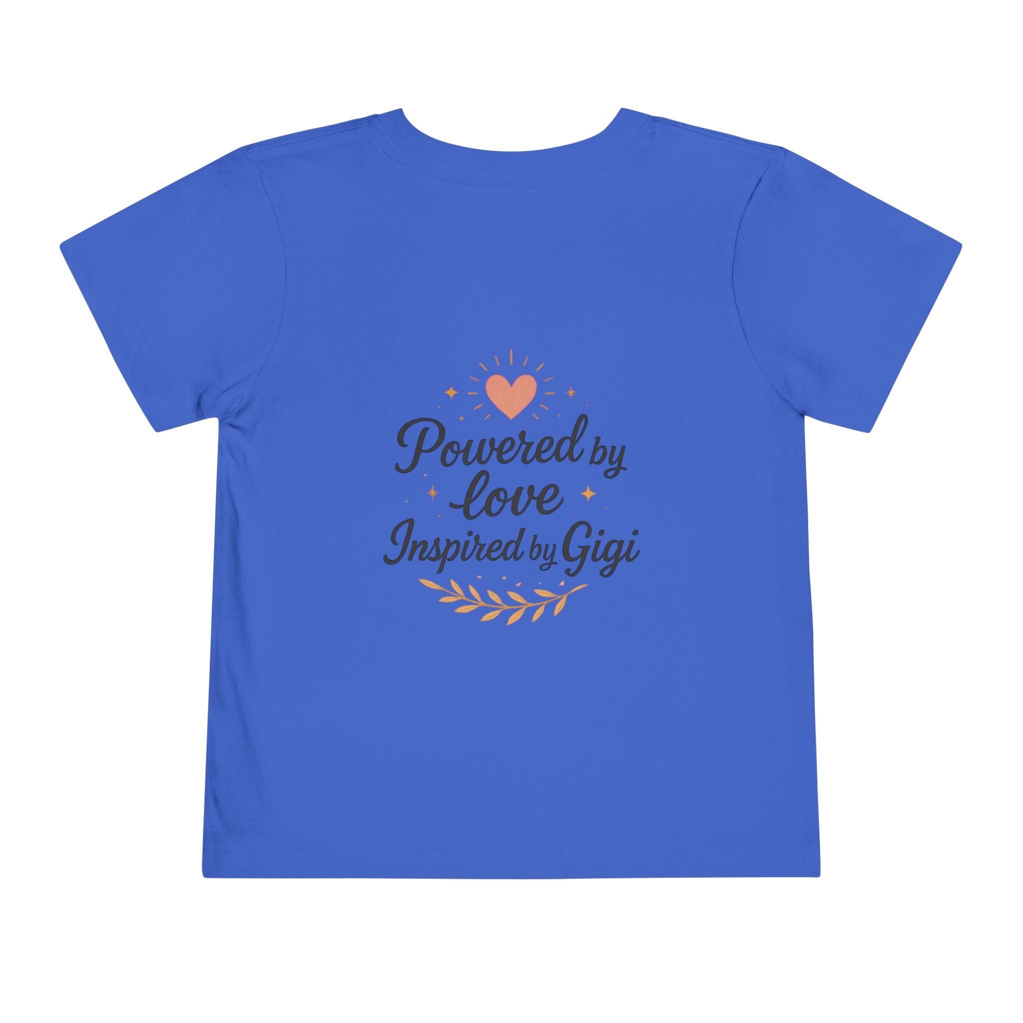 Autism Toddler Tee — "I Steal Hearts" Raccoon Design (Back: Powered by Love Inspired by Gigi)