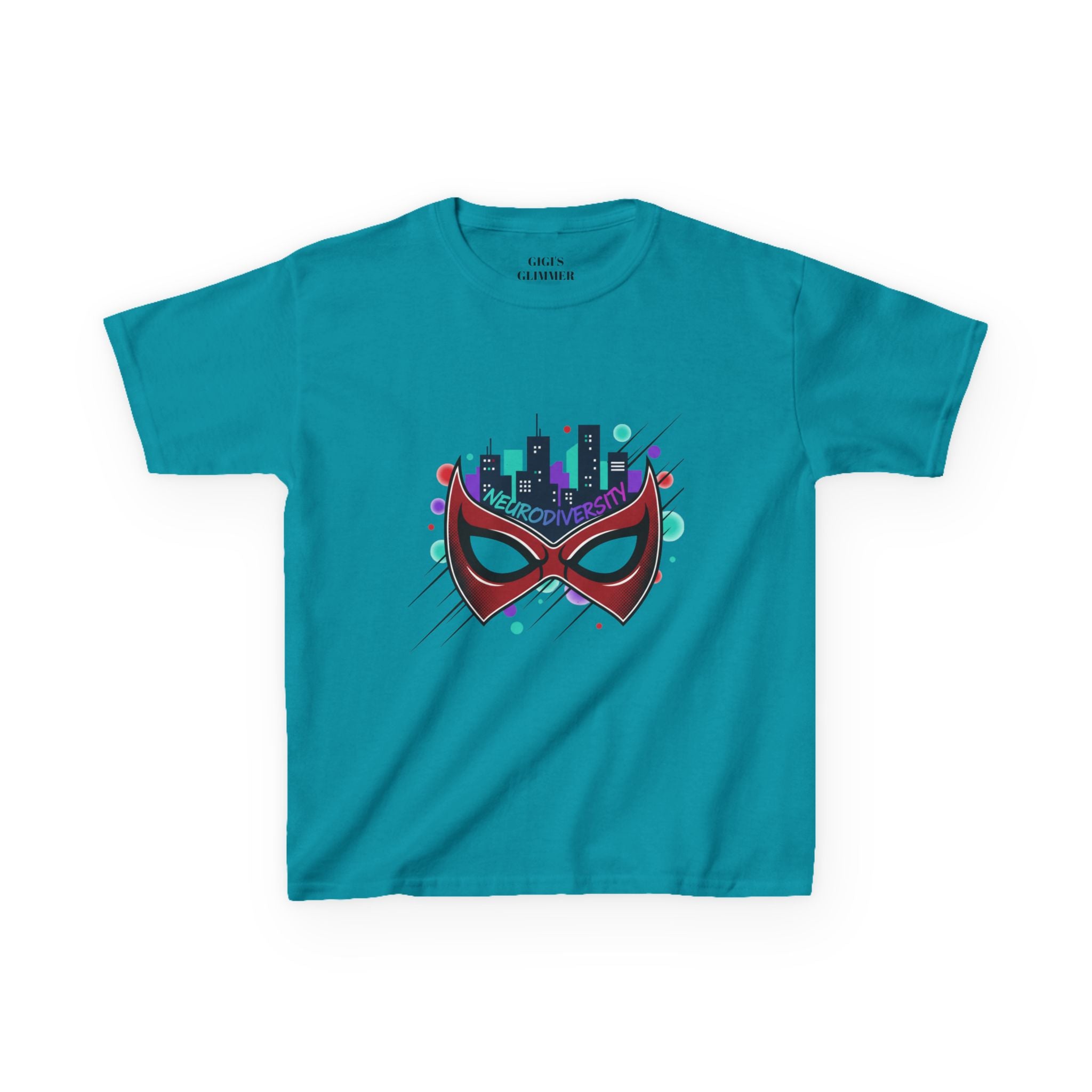 Kids Superhero Mask Tee — "My Spider-Sense Is Just Built Different"