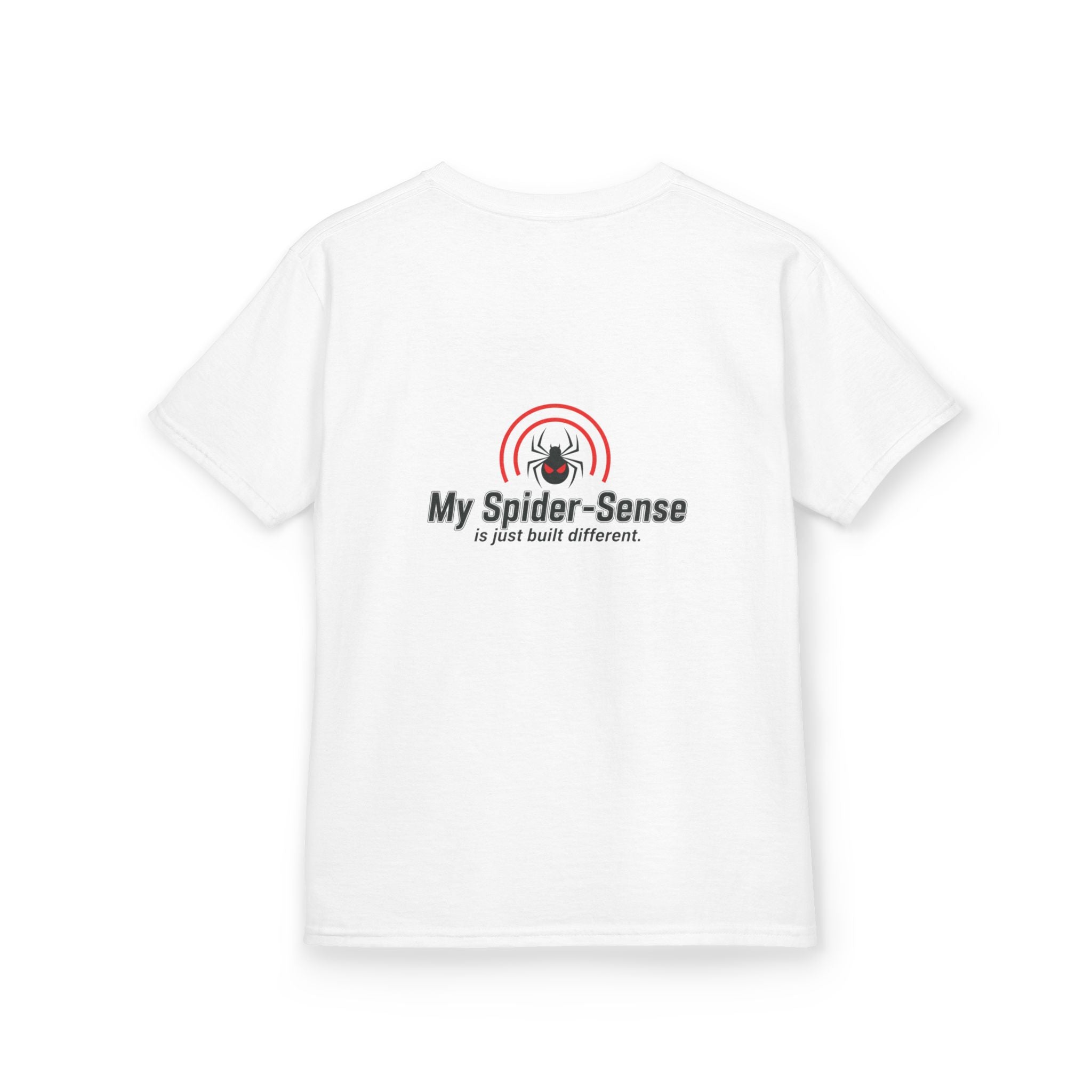 Kids Superhero Mask Tee — "My Spider-Sense Is Just Built Different"
