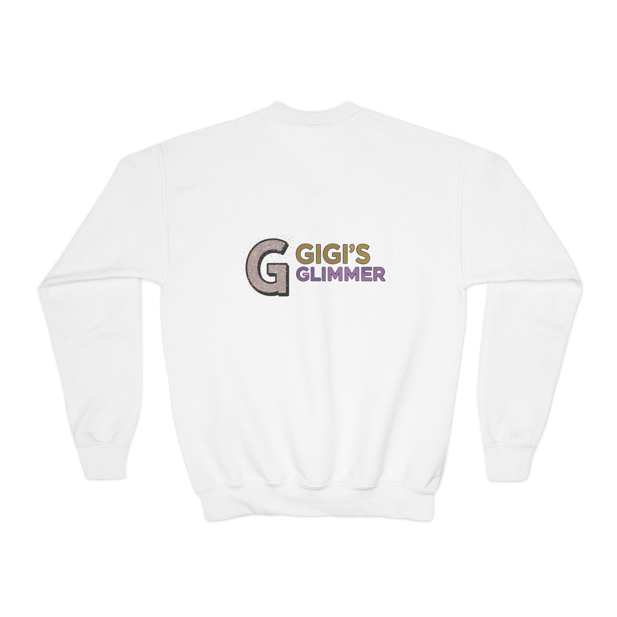 Youth Sweatshirt — “Our Love Is Outer Space” Astronaut Couple Crewneck