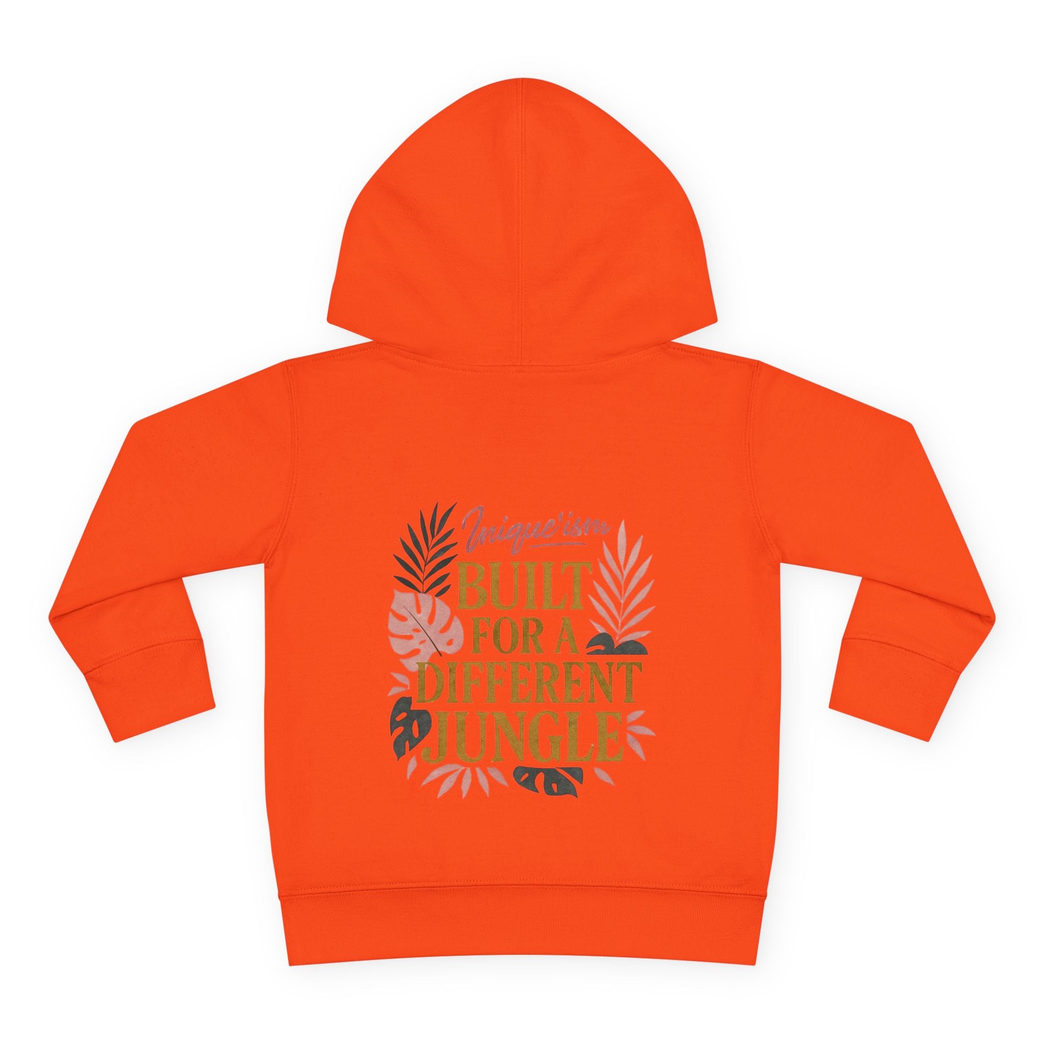 Toddler Hoodie — 'Brave & Fierce' Tiger Pullover (Built for a Different Jungle)