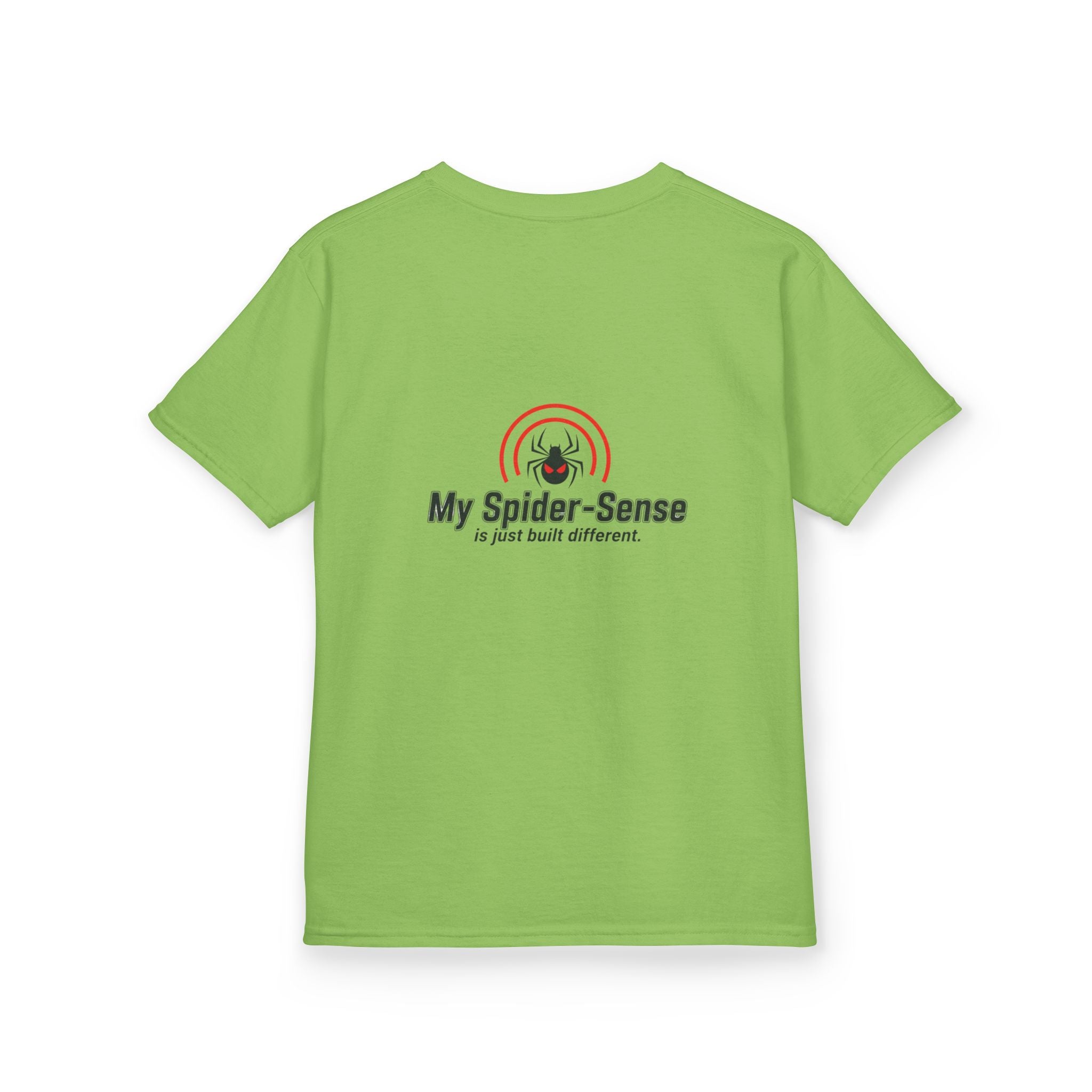 Kids Superhero Mask Tee — "My Spider-Sense Is Just Built Different"
