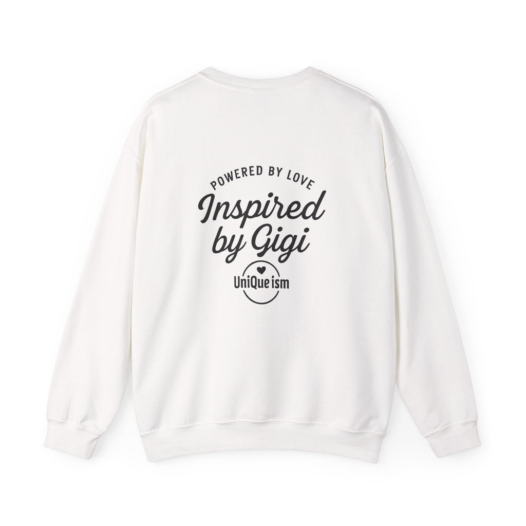 I Don't Vibe I Stim Crewneck Sweatshirt — "Unique'ism" Autism Puzzle Graphic