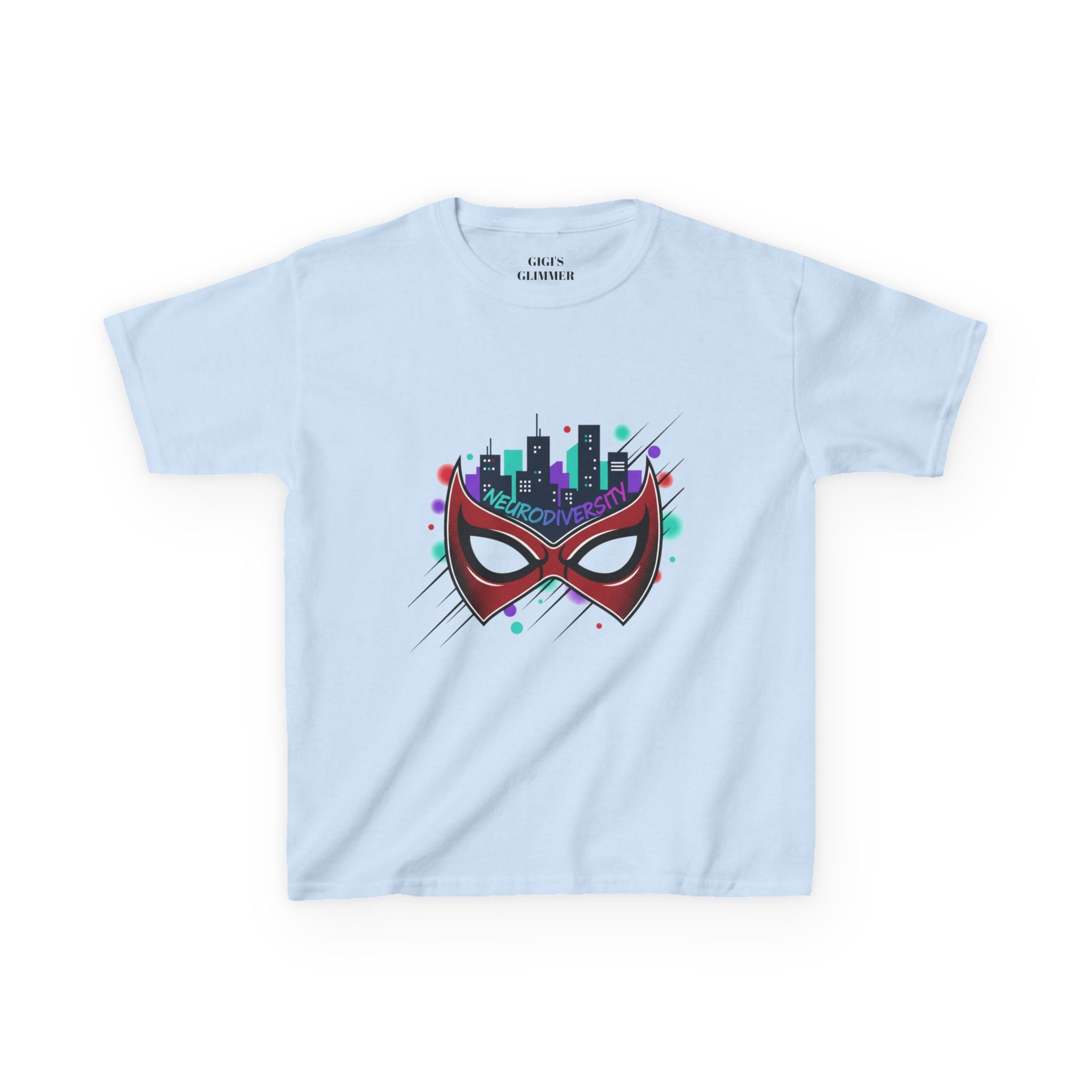Kids Superhero Mask Tee — "My Spider-Sense Is Just Built Different"