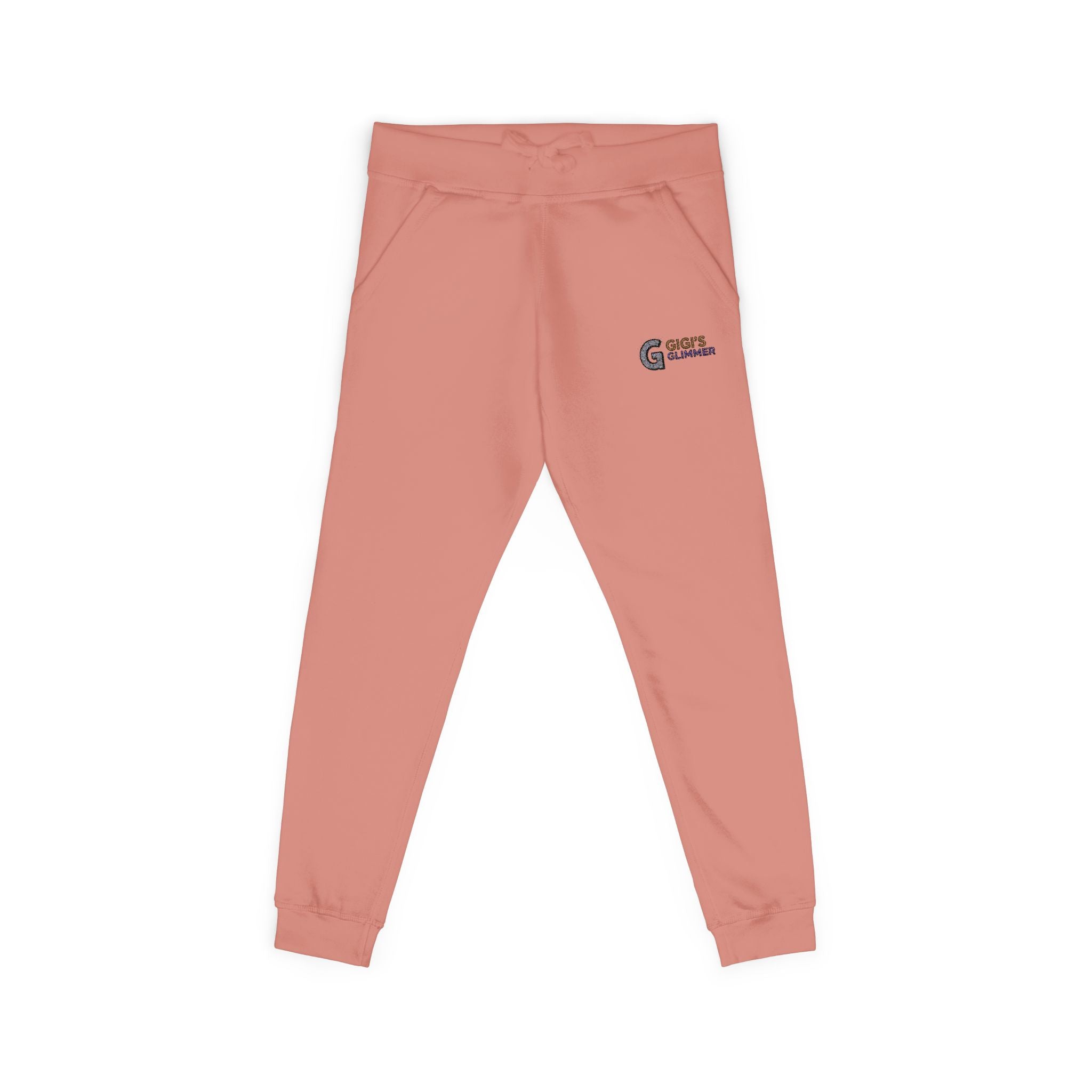 Fleece Sweatpants — Embroidered Cozy Lounge Pants