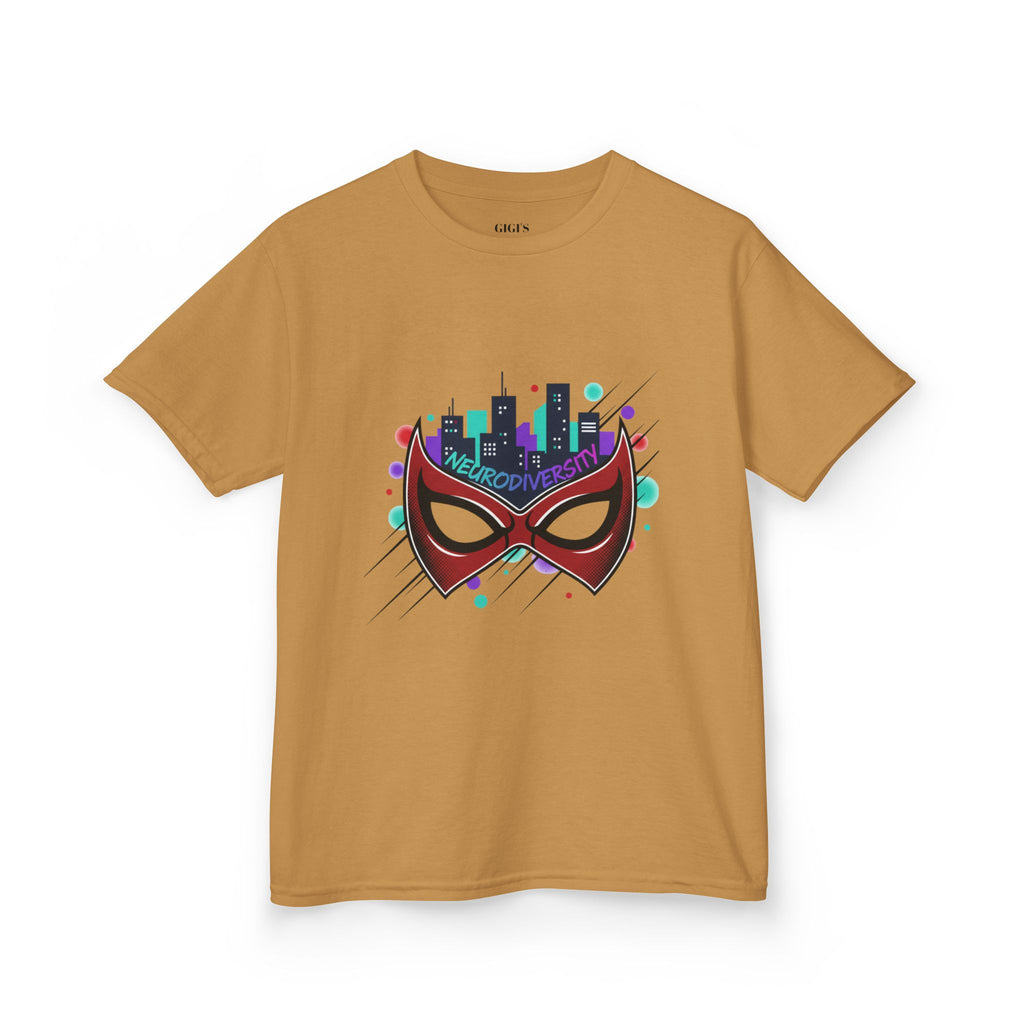 Kids Superhero Mask Tee — "My Spider-Sense Is Just Built Different"