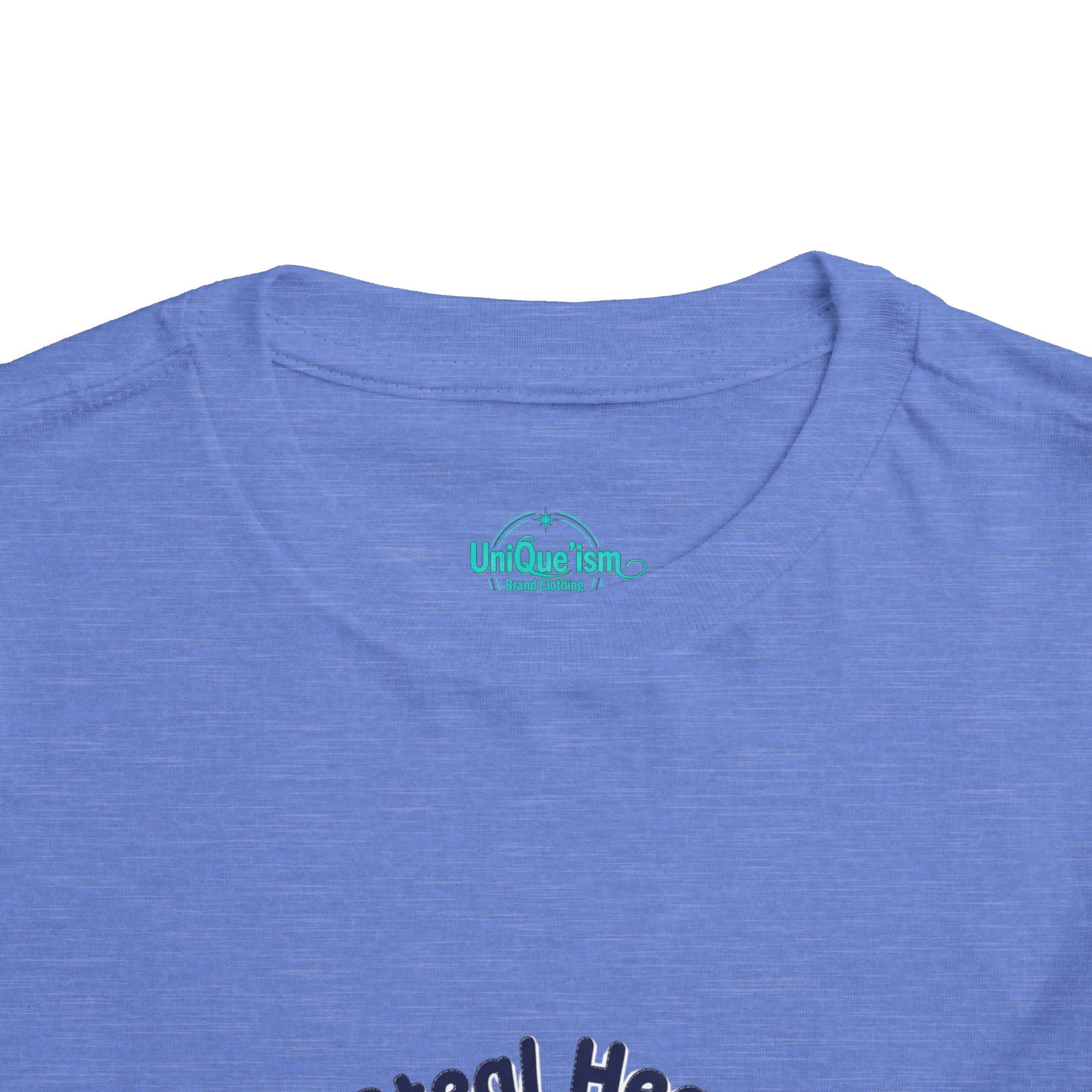 Autism Toddler Tee — "I Steal Hearts" Raccoon Design (Back: Powered by Love Inspired by Gigi)