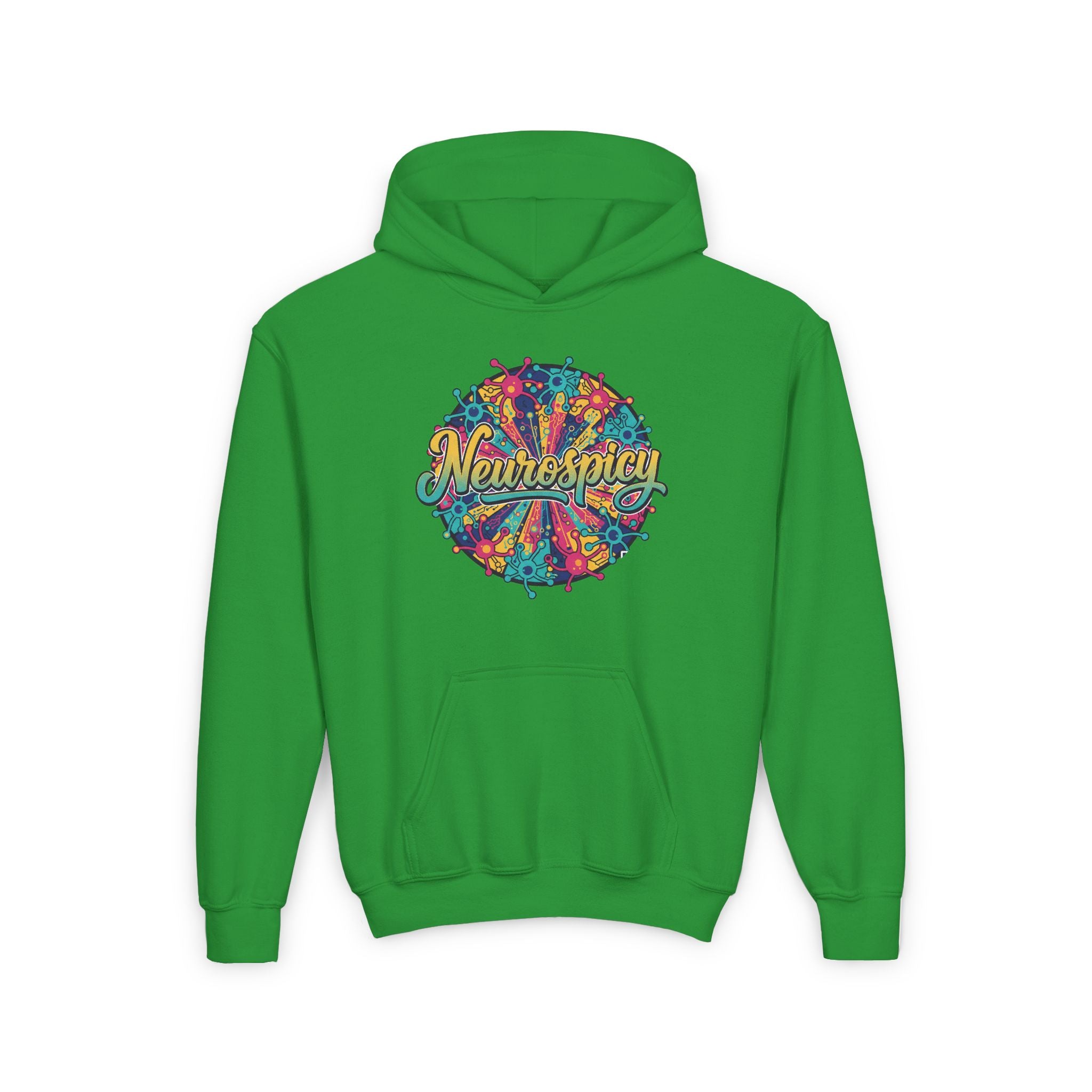 Youth Hoodie — Neurospicy Design-Supporting Neurodiversity