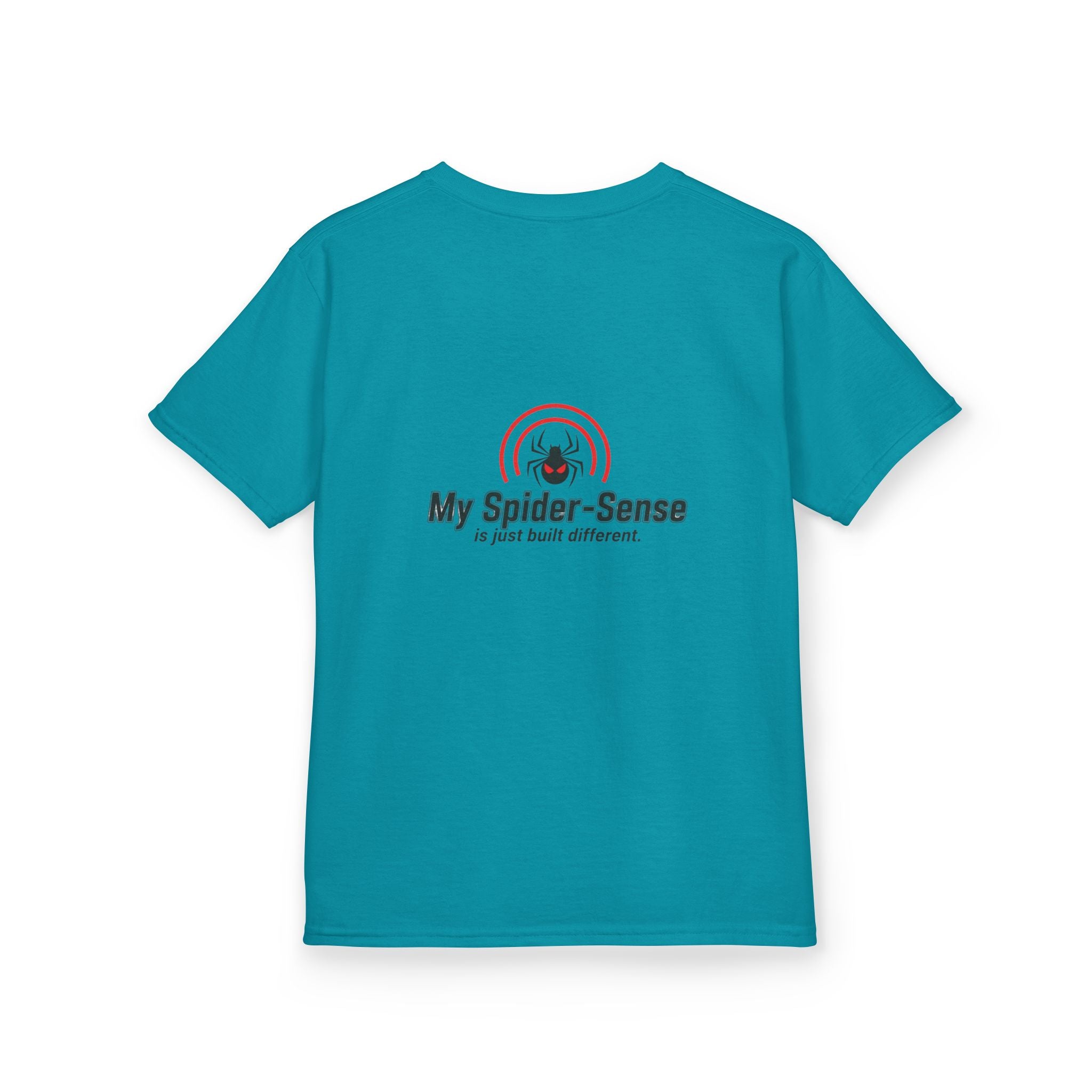 Kids Superhero Mask Tee — "My Spider-Sense Is Just Built Different"