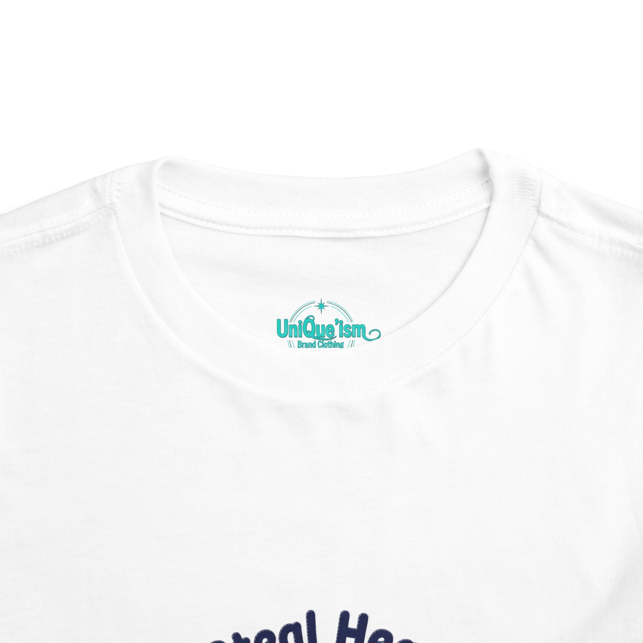 Autism Toddler Tee — "I Steal Hearts" Raccoon Design (Back: Powered by Love Inspired by Gigi)