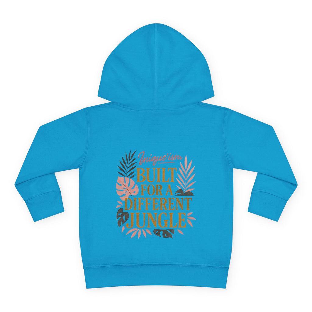 Toddler Hoodie — 'Brave & Fierce' Tiger Pullover (Built for a Different Jungle)