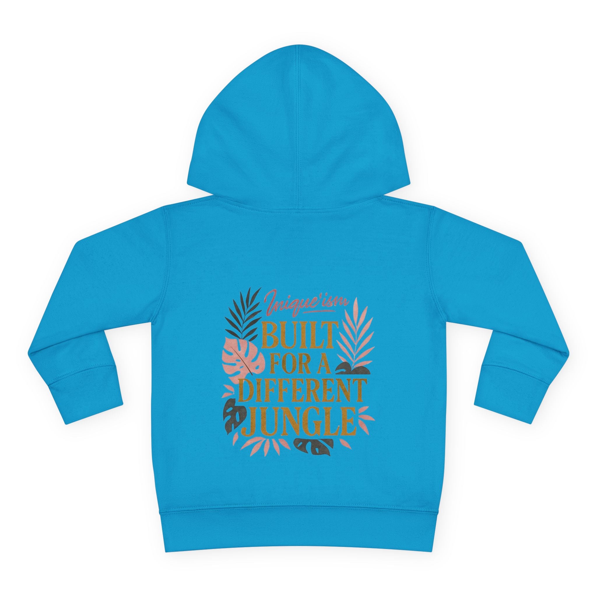 Toddler Hoodie — 'Brave & Fierce' Tiger Pullover (Built for a Different Jungle)