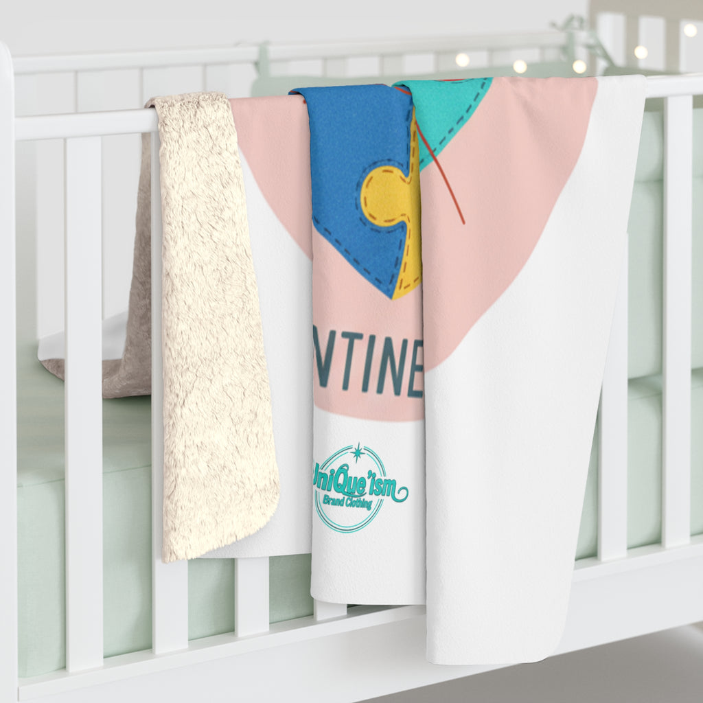 Cozy Sherpa Fleece Blanket — Plush Reversible Throw for Home, Couch, Travel