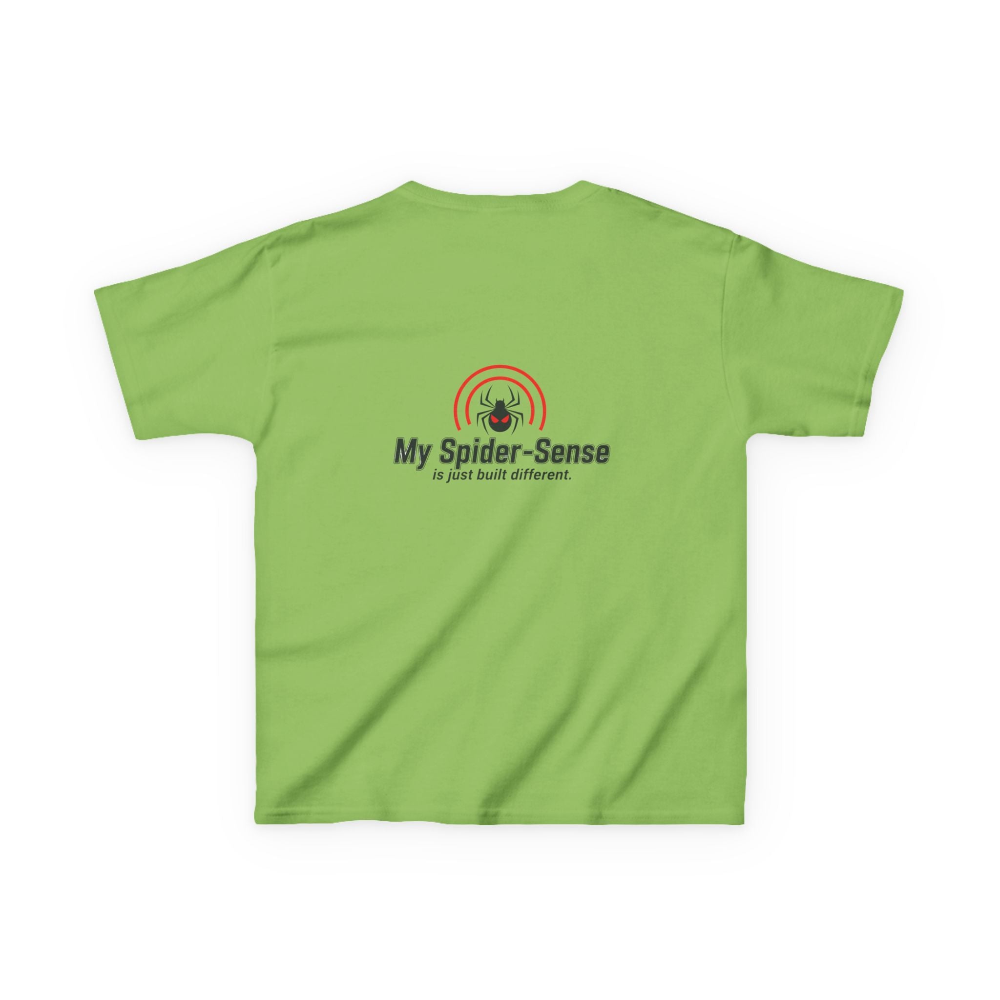 Kids Superhero Mask Tee — "My Spider-Sense Is Just Built Different"