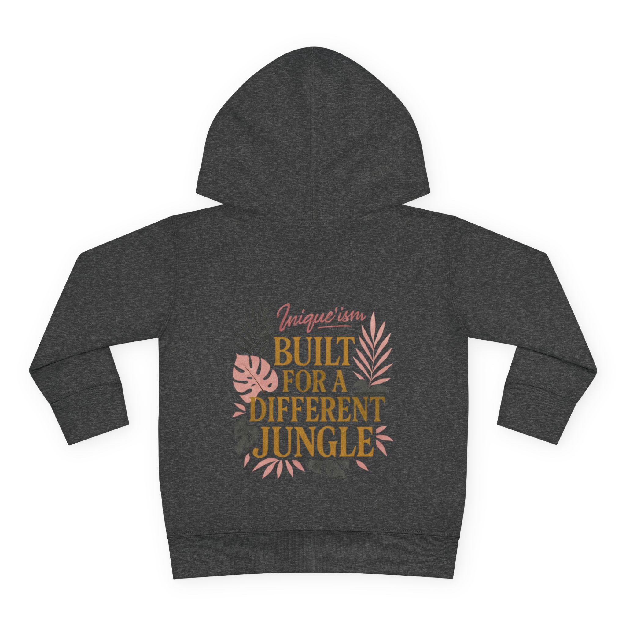 Toddler Hoodie — 'Brave & Fierce' Tiger Pullover (Built for a Different Jungle)
