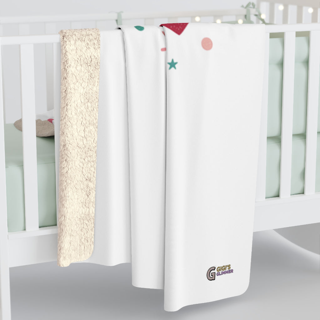 Cozy Sherpa Fleece Blanket — Plush Reversible Throw for Home, Couch, Travel