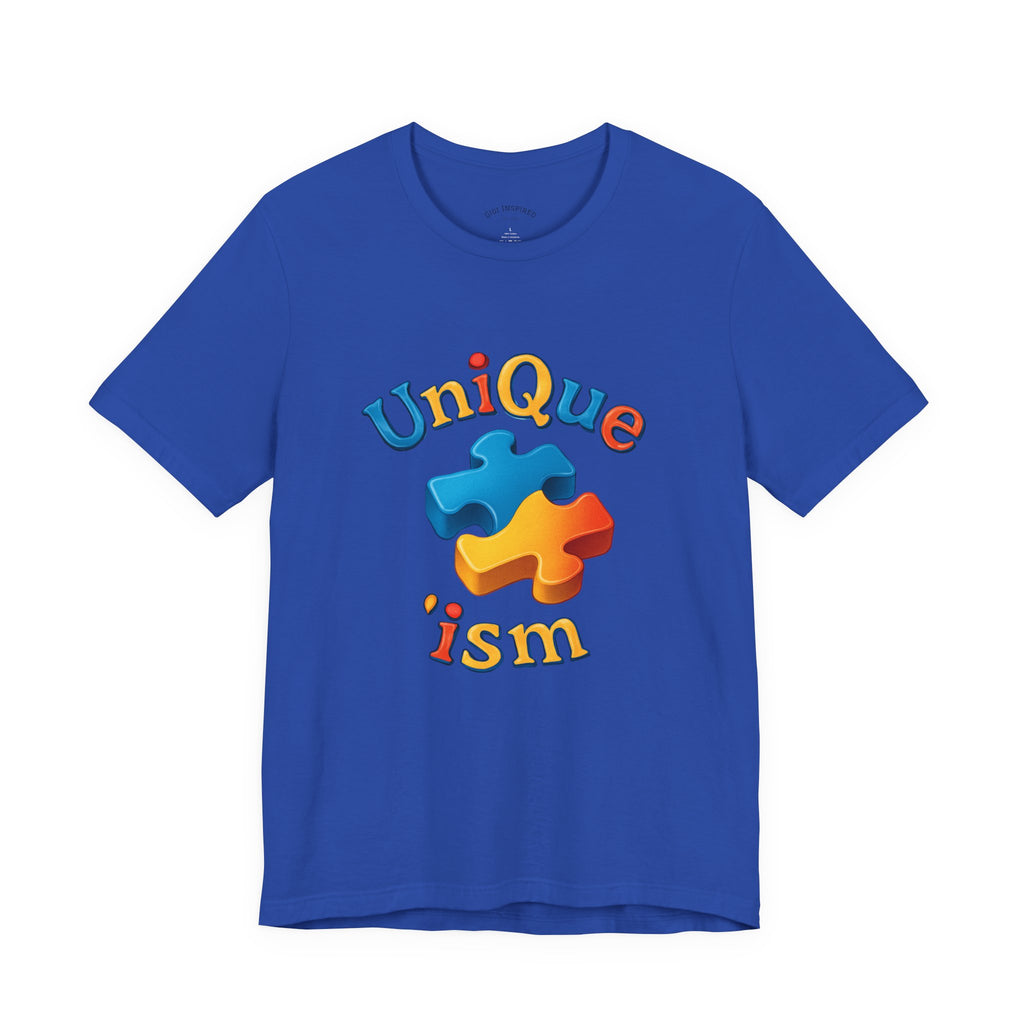 Autism Awareness Unisex Tee - UniQue'ism Inspiration