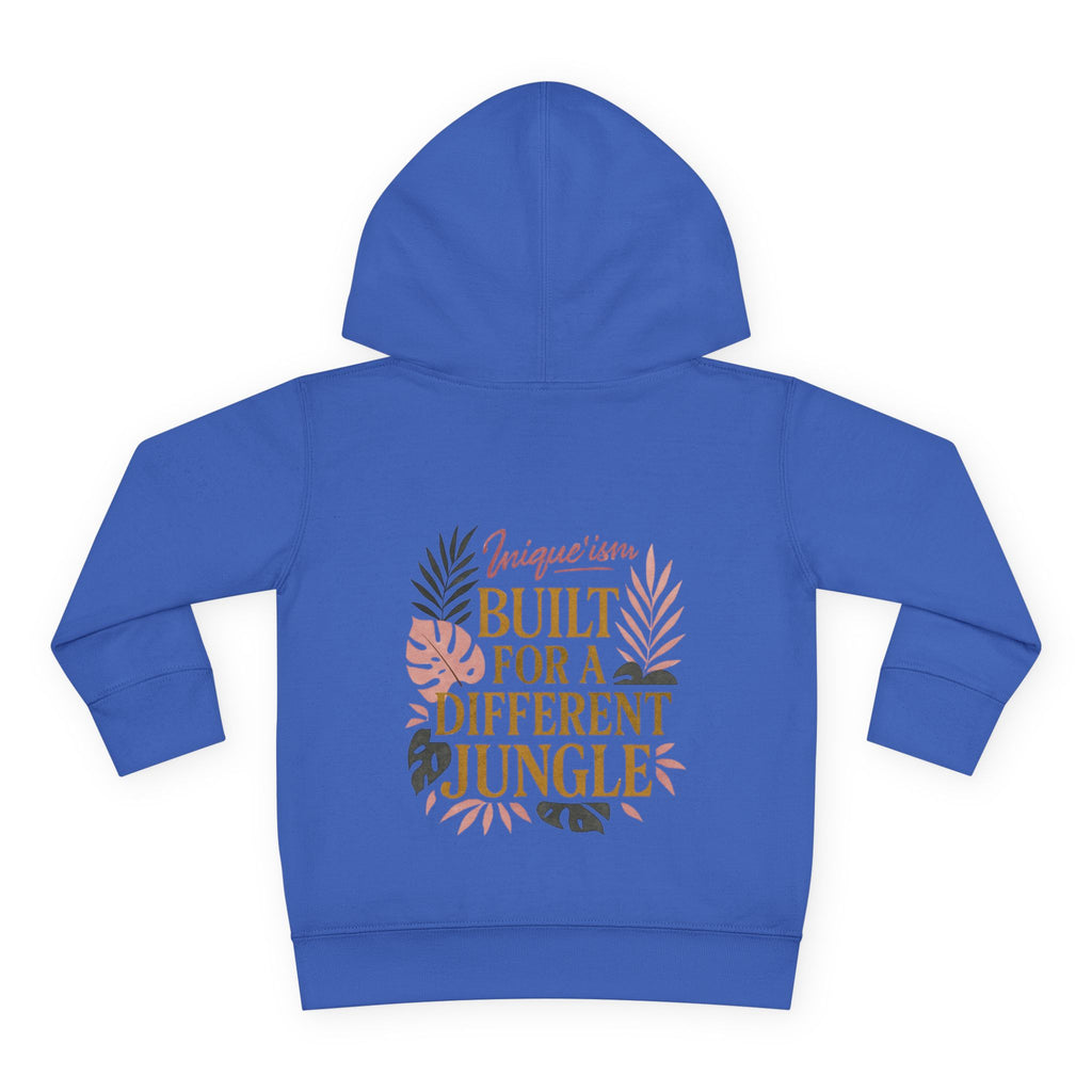 Toddler Hoodie — 'Brave & Fierce' Tiger Pullover (Built for a Different Jungle)