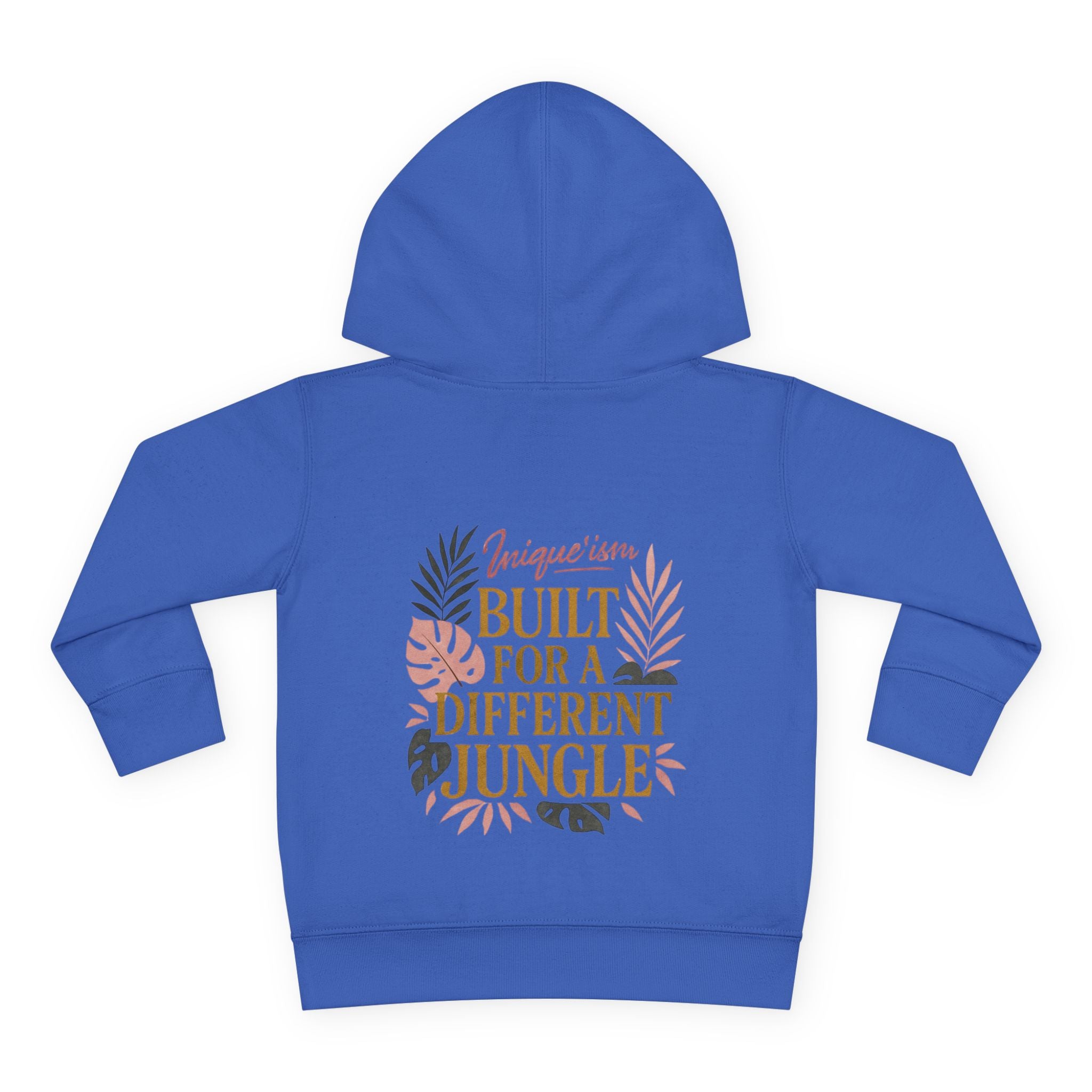 Toddler Hoodie — 'Brave & Fierce' Tiger Pullover (Built for a Different Jungle)
