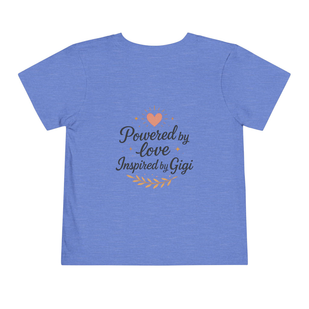 Autism Toddler Tee — "I Steal Hearts" Raccoon Design (Back: Powered by Love Inspired by Gigi)