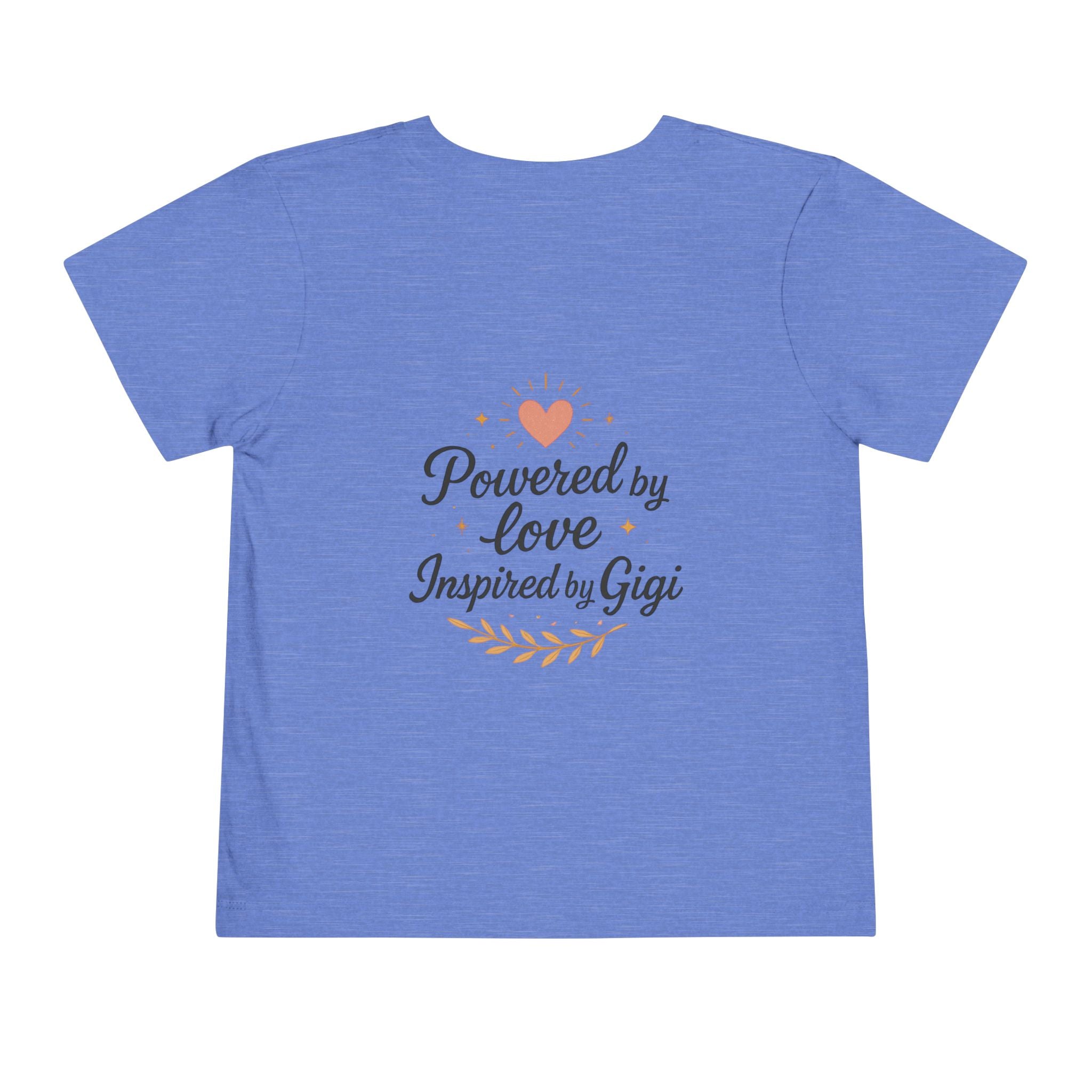 Autism Toddler Tee — "I Steal Hearts" Raccoon Design (Back: Powered by Love Inspired by Gigi)