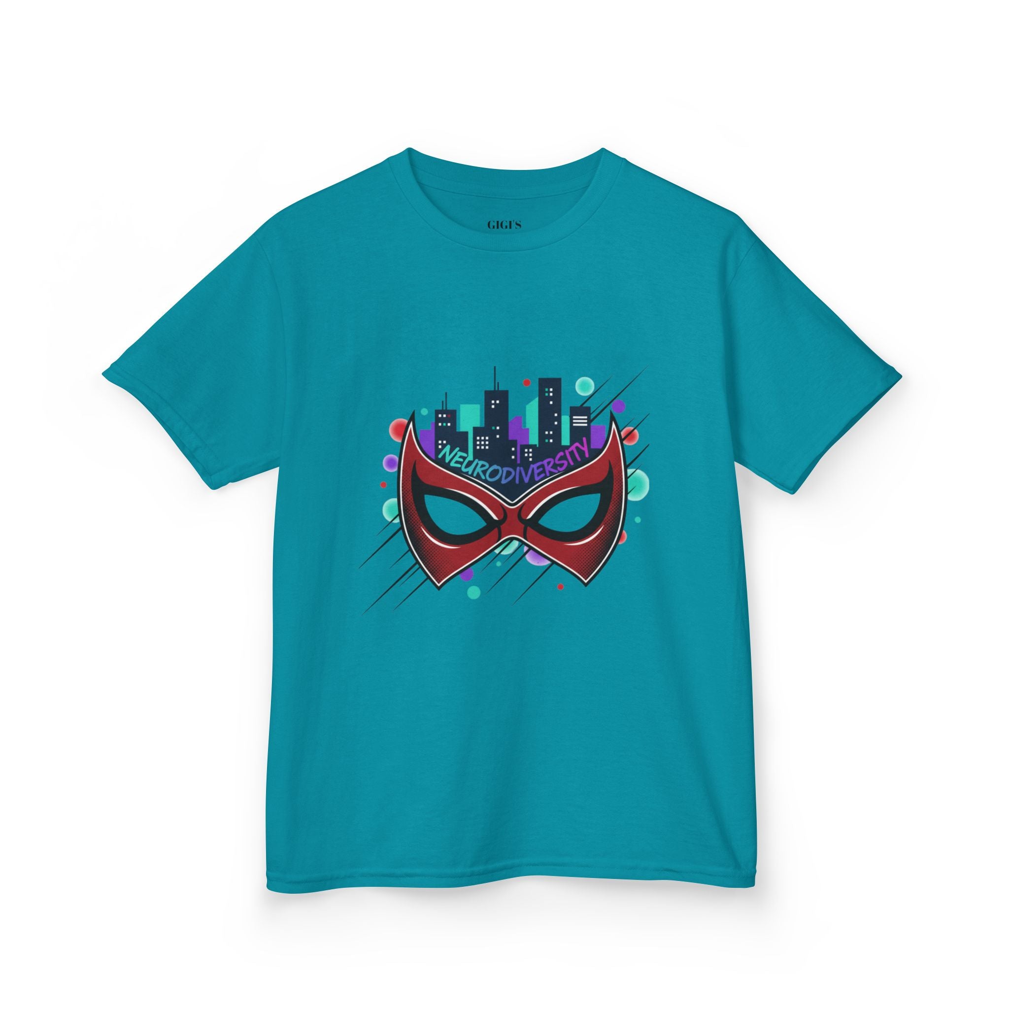 Kids Superhero Mask Tee — "My Spider-Sense Is Just Built Different"