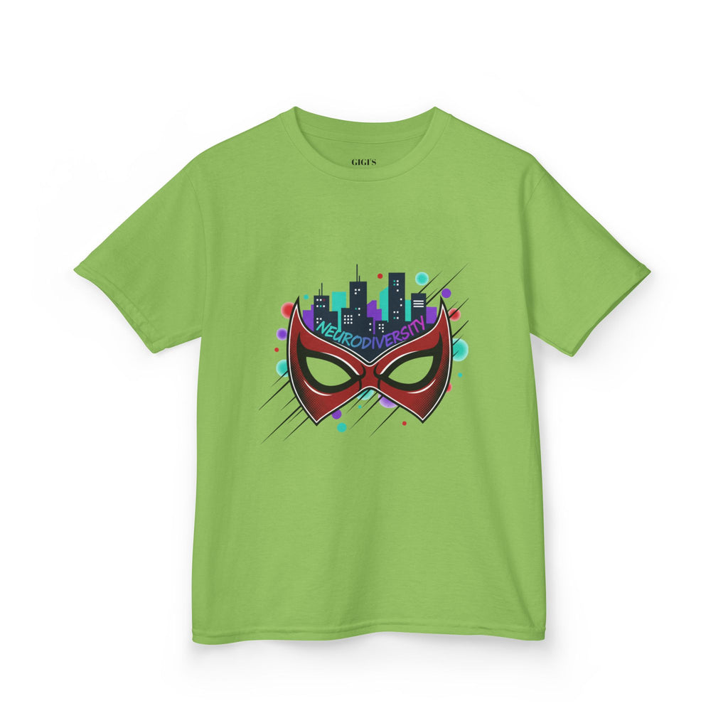 Kids Superhero Mask Tee — "My Spider-Sense Is Just Built Different"