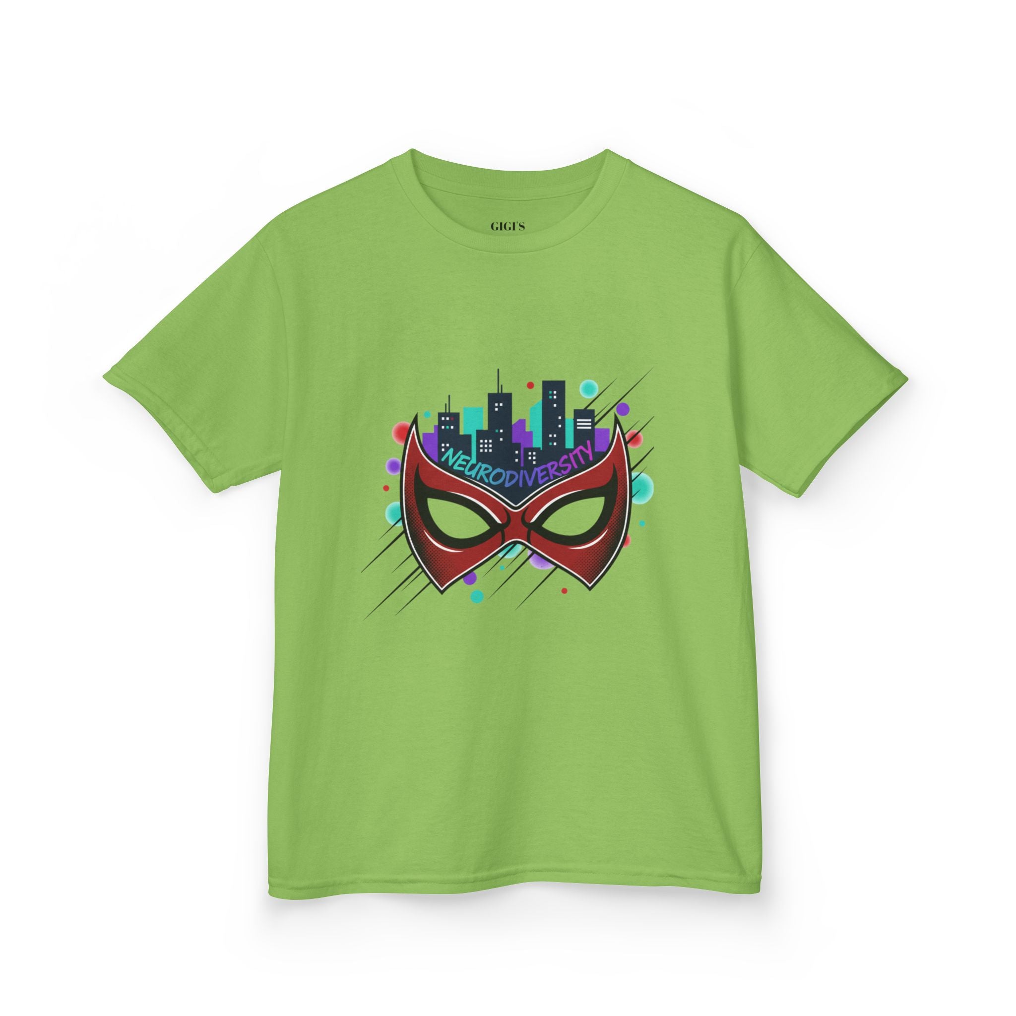 Kids Superhero Mask Tee — "My Spider-Sense Is Just Built Different"