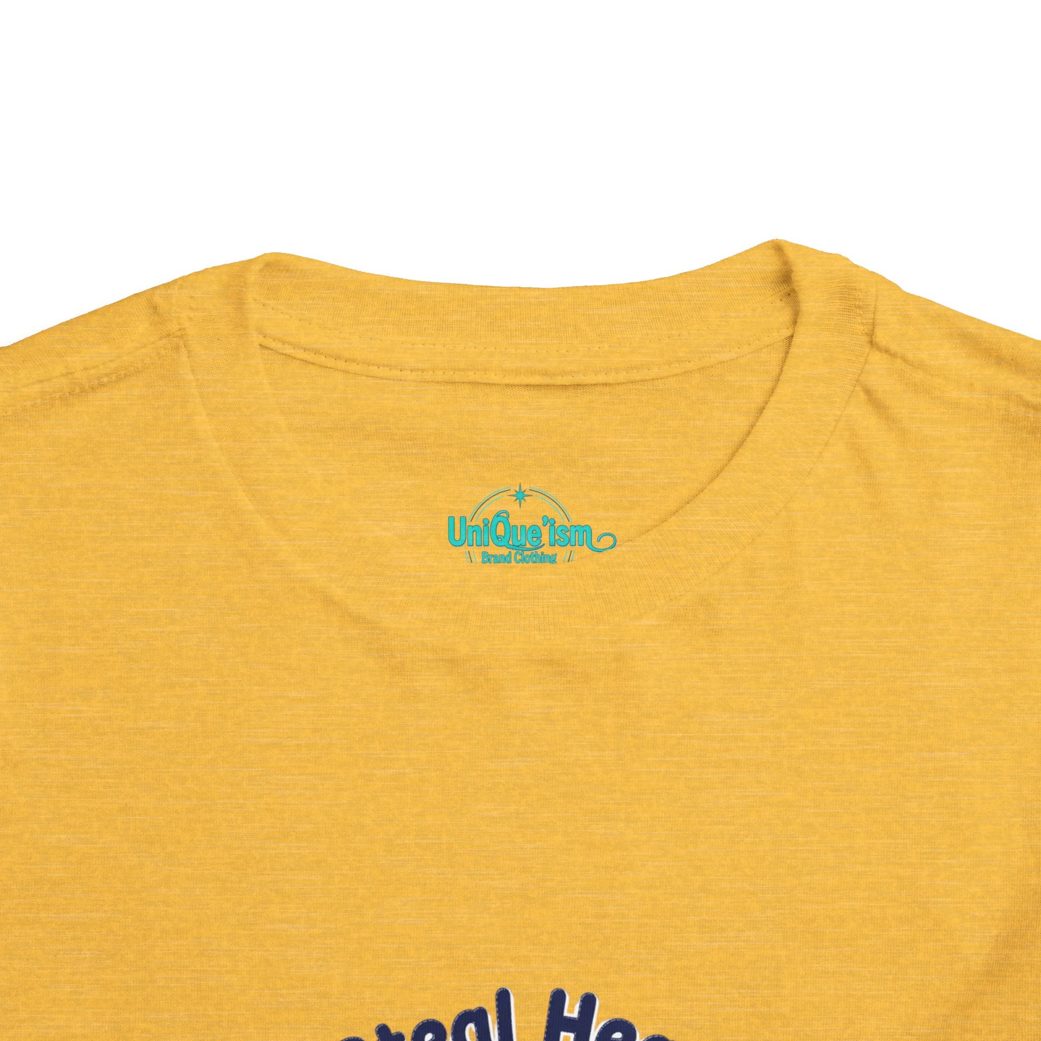 Autism Toddler Tee — "I Steal Hearts" Raccoon Design (Back: Powered by Love Inspired by Gigi)