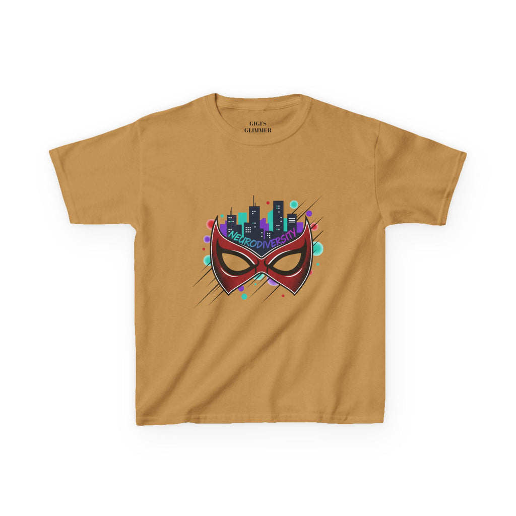 Kids Superhero Mask Tee — "My Spider-Sense Is Just Built Different"