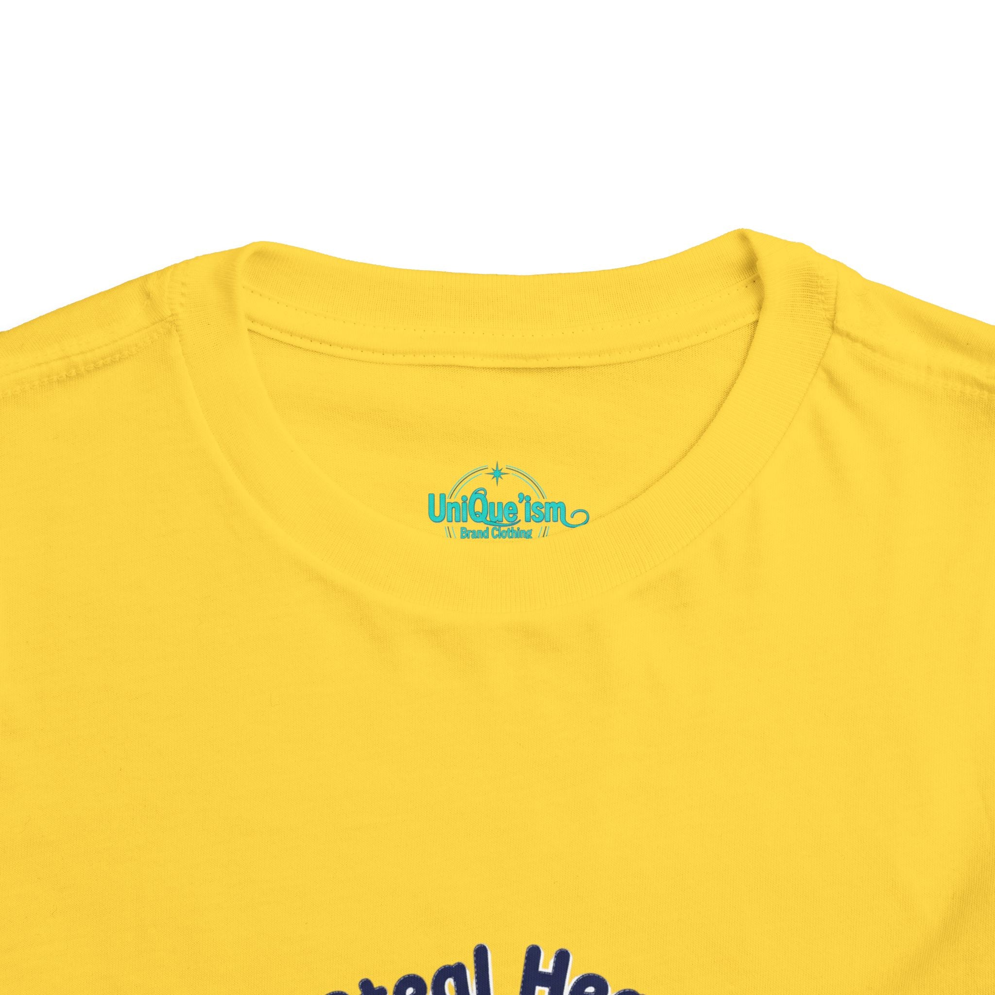 Autism Toddler Tee — "I Steal Hearts" Raccoon Design (Back: Powered by Love Inspired by Gigi)