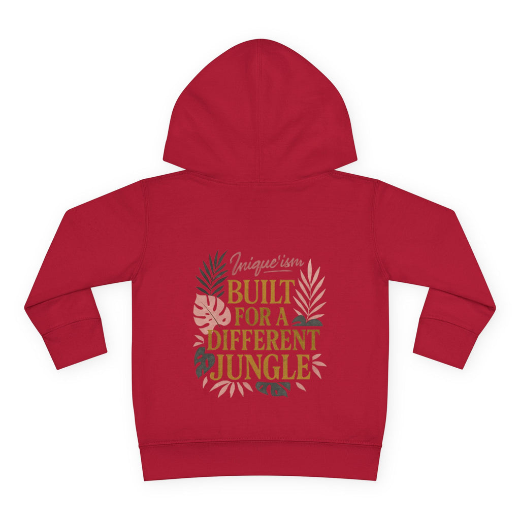 Toddler Hoodie — 'Brave & Fierce' Tiger Pullover (Built for a Different Jungle)
