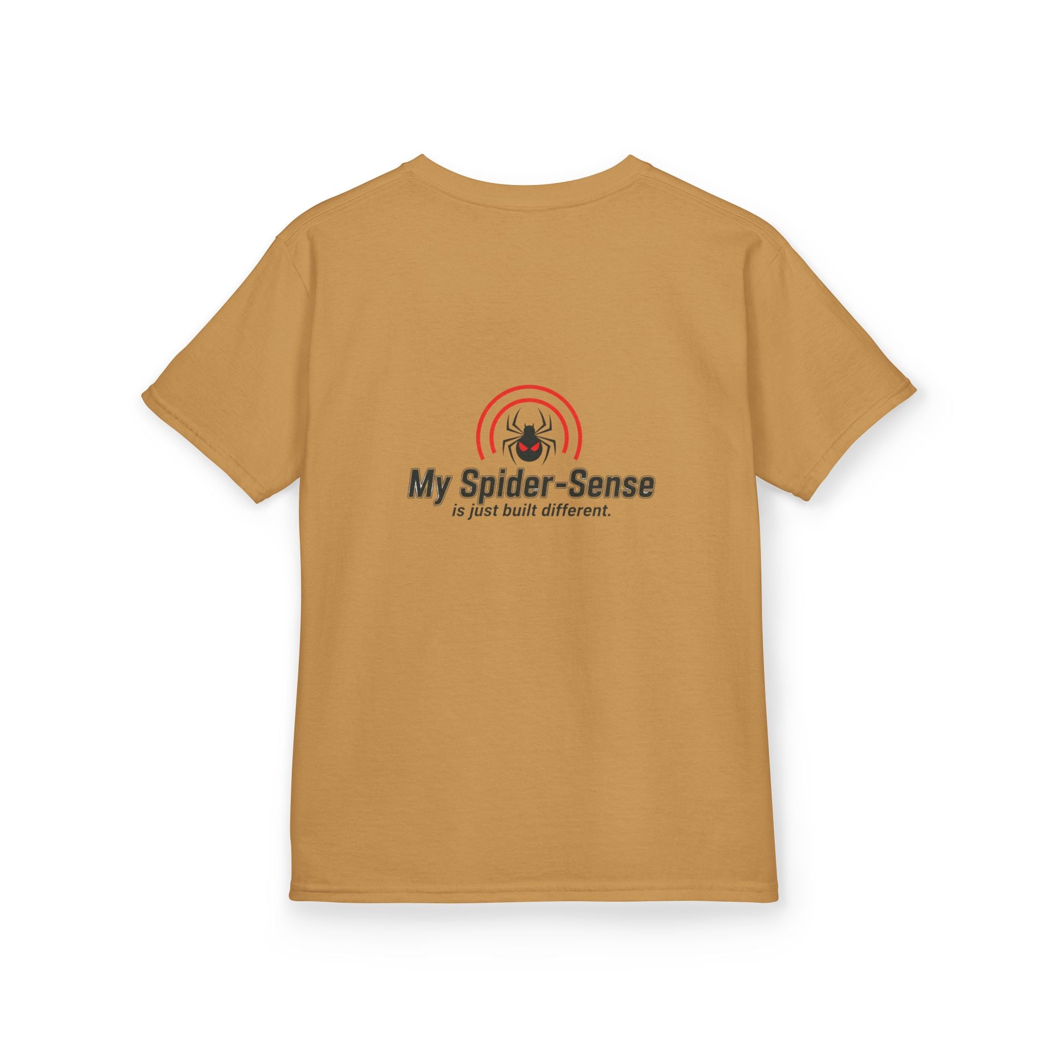 Kids Superhero Mask Tee — "My Spider-Sense Is Just Built Different"