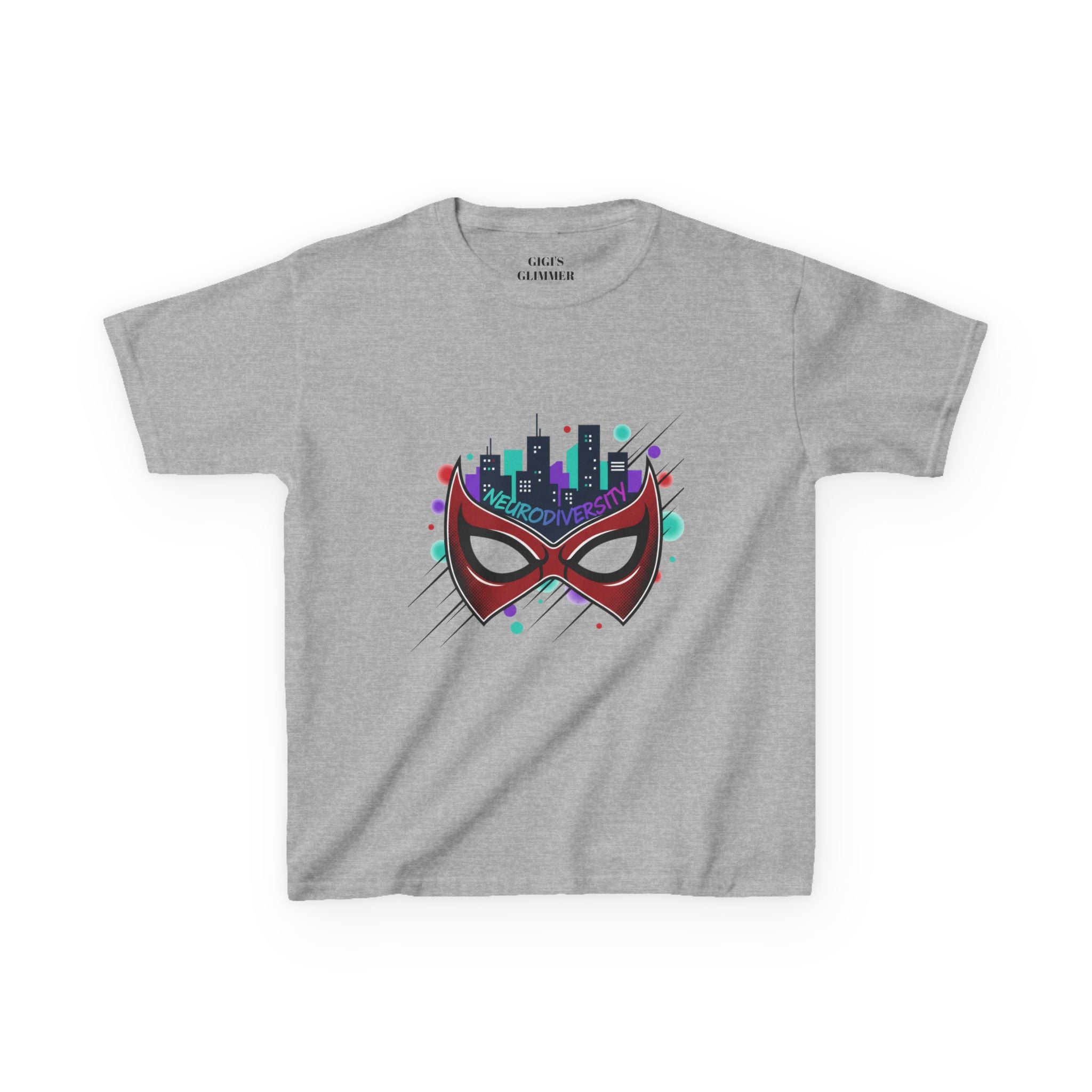Kids Superhero Mask Tee — "My Spider-Sense Is Just Built Different"