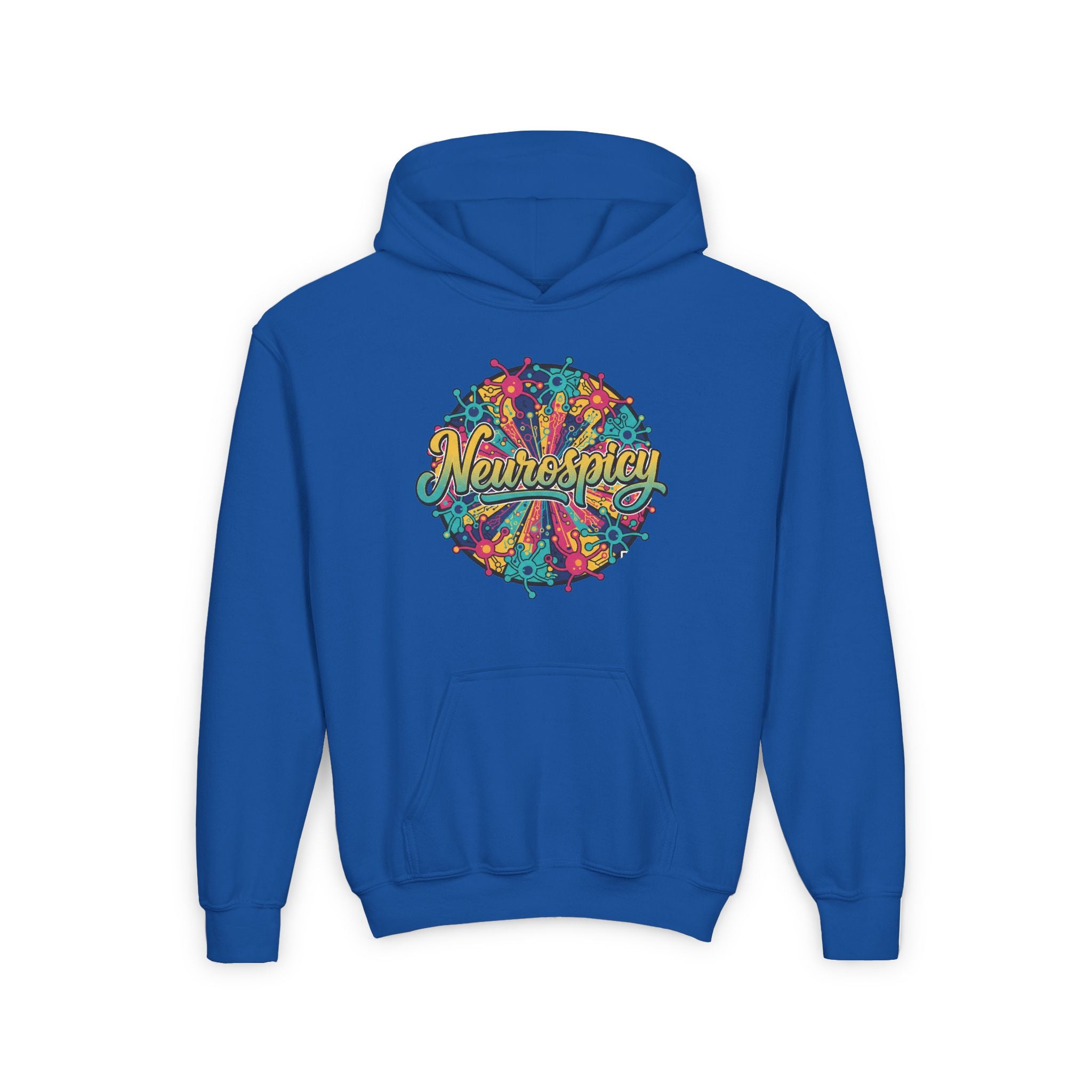 Youth Hoodie — Neurospicy Design-Supporting Neurodiversity